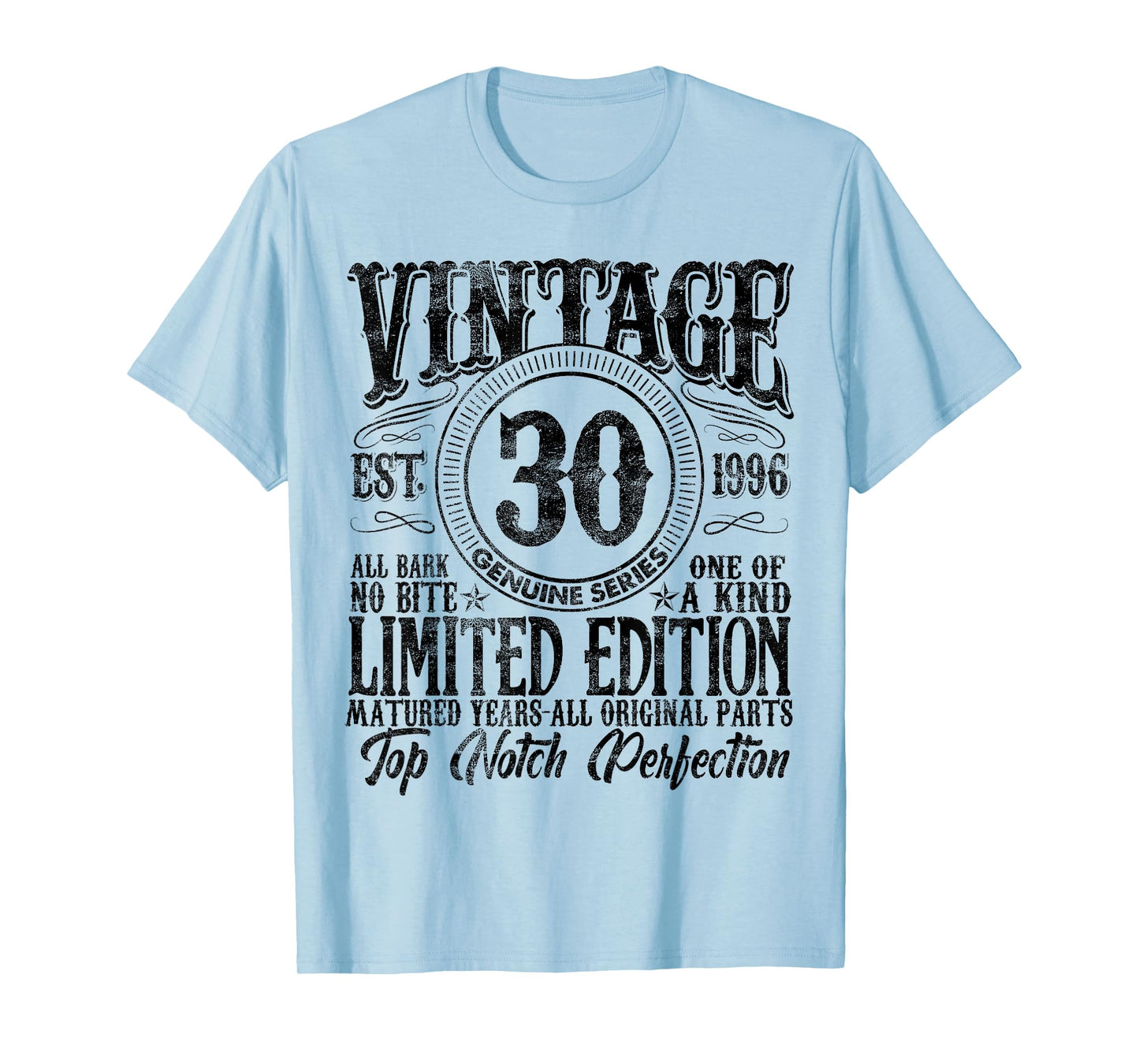 30 Year Old Gifts Vintage 1996 Limited Edition 30th Birthday T-Shirt