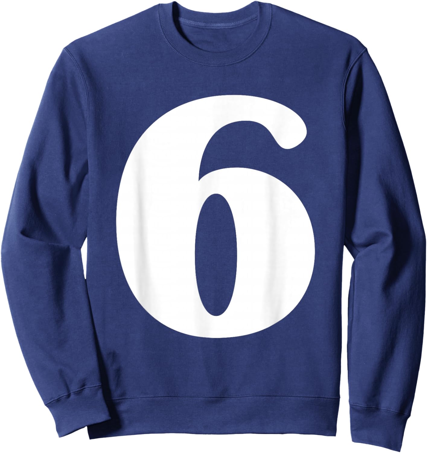 Funny 6 7 Matching Halloween Lazy Costume 67 Meme Sweatshirt - Sweatshirt | Navy