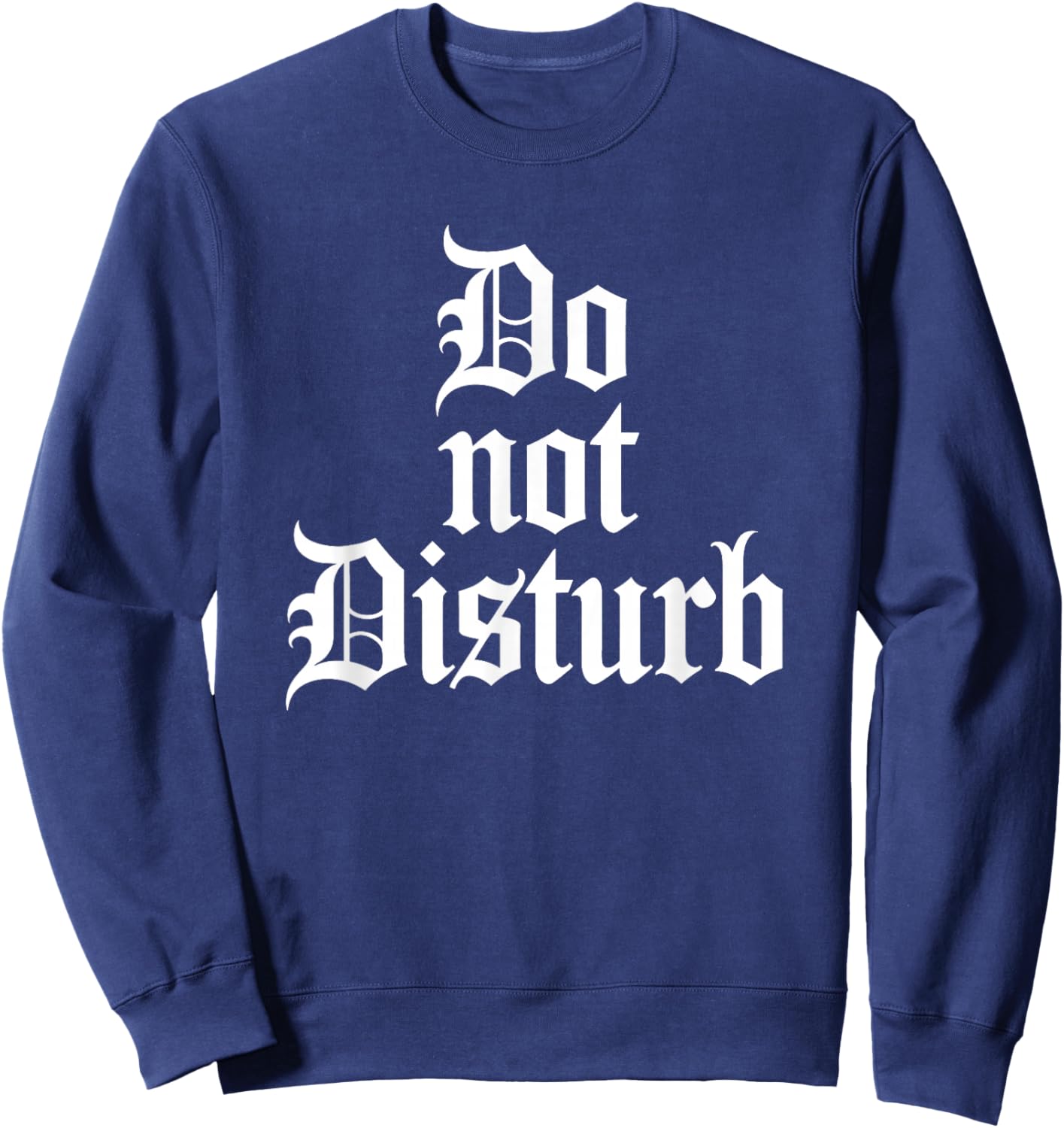 Do Not Disturb Sloth Anti Social Introvert Do Not Disturb Sweatshirt - Sweatshirt | Navy