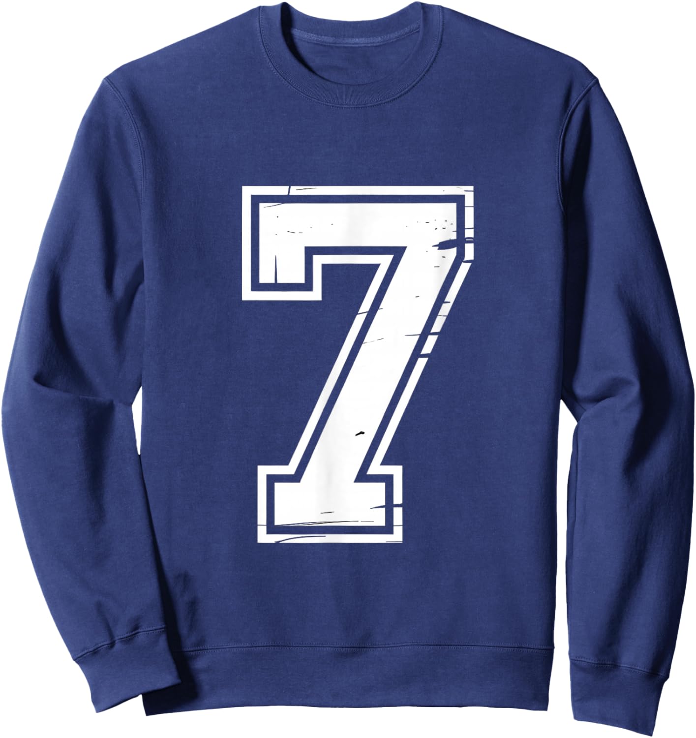 6 Number 67 Six Seven Meme Sweatshirt - Sweatshirt | Navy