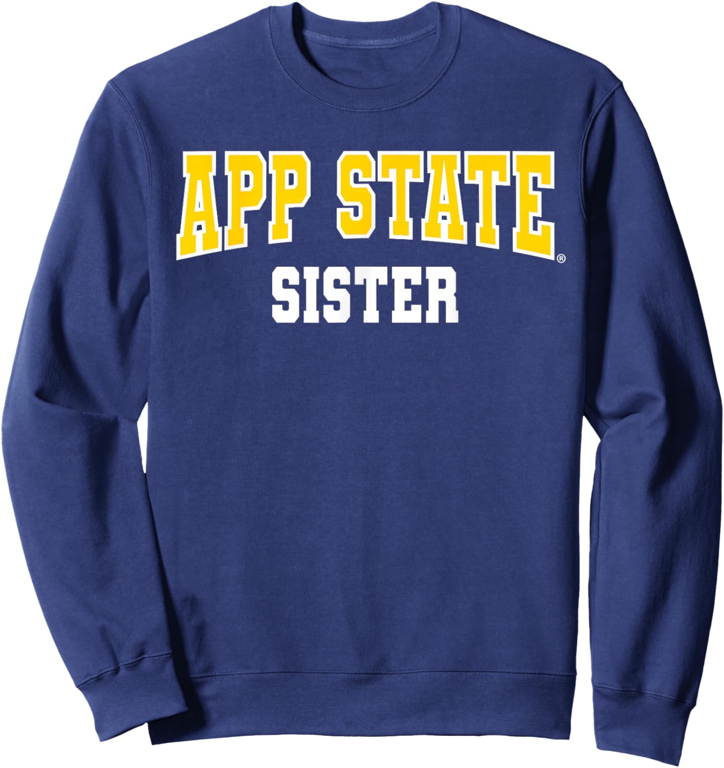 App State Sister Mountaineers NCAA APPSTATE112 Sweatshirt - Sweatshirt | Navy