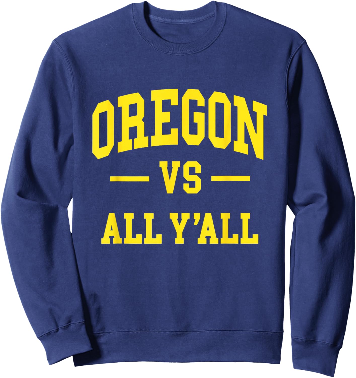 Oregon - Throwback Design - Classic Sweatshirt - Sweatshirt | Navy