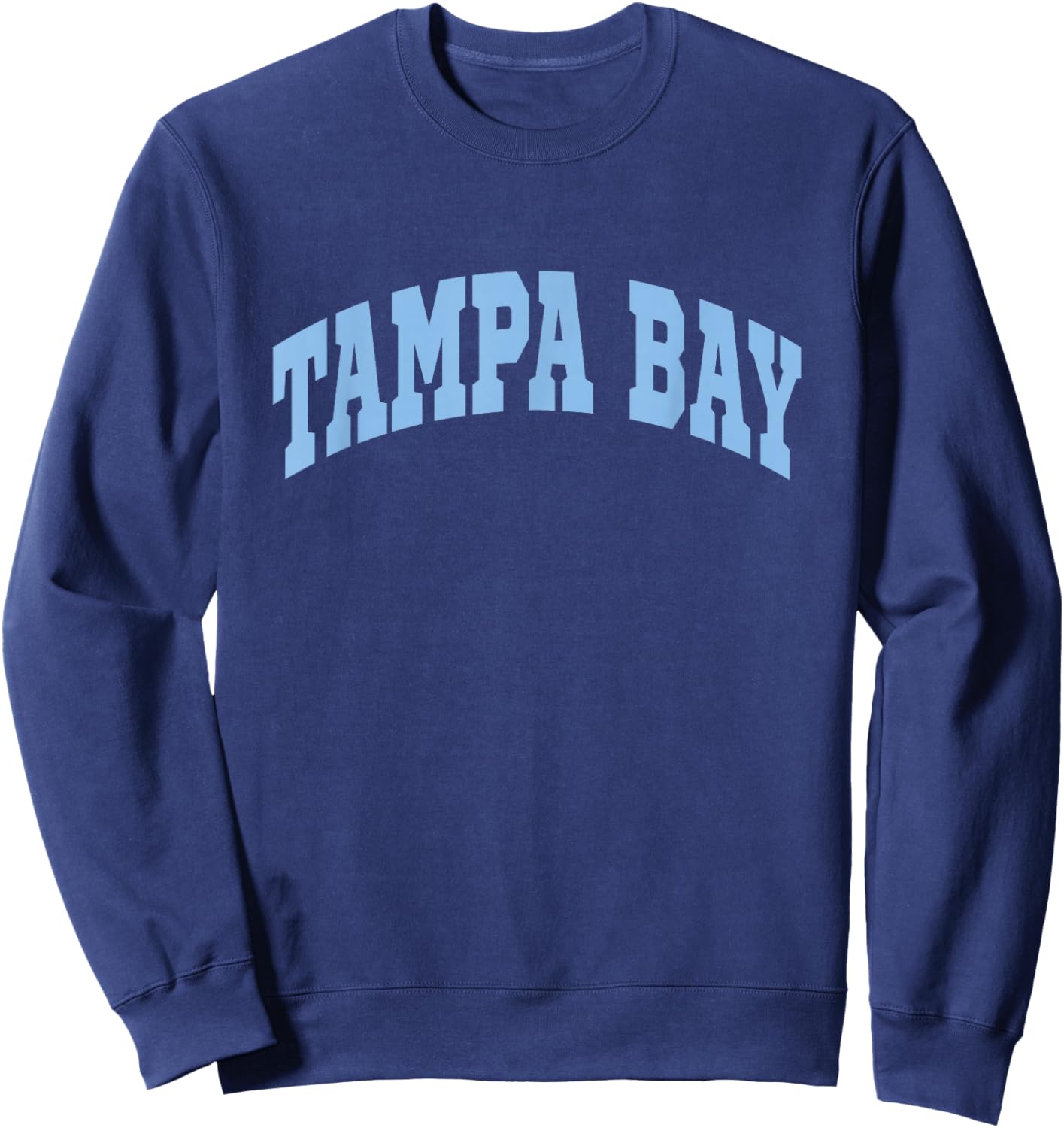 Tampa Bay - Throwback Design - Classic Sweatshirt - Sweatshirt | Navy