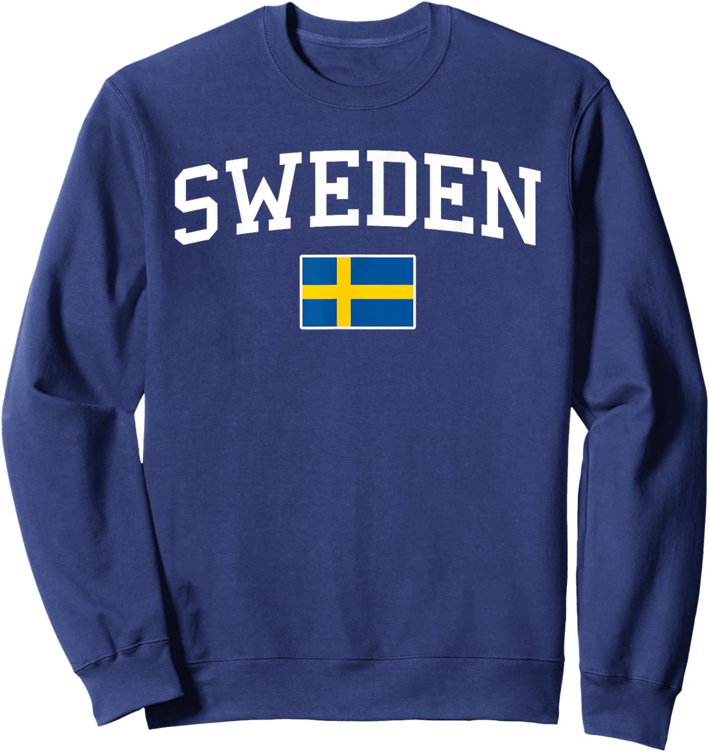 Swedish Flag Men Women Kids Sweden Sweatshirt - Sweatshirt | Navy