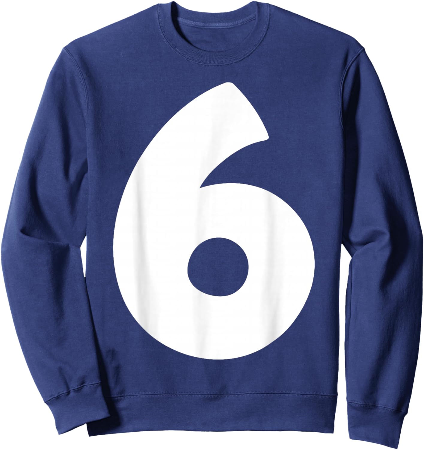 6 Number Six Seven 67 Gen Alpha Slang Funny Meme Matching Sweatshirt - Sweatshirt | Navy