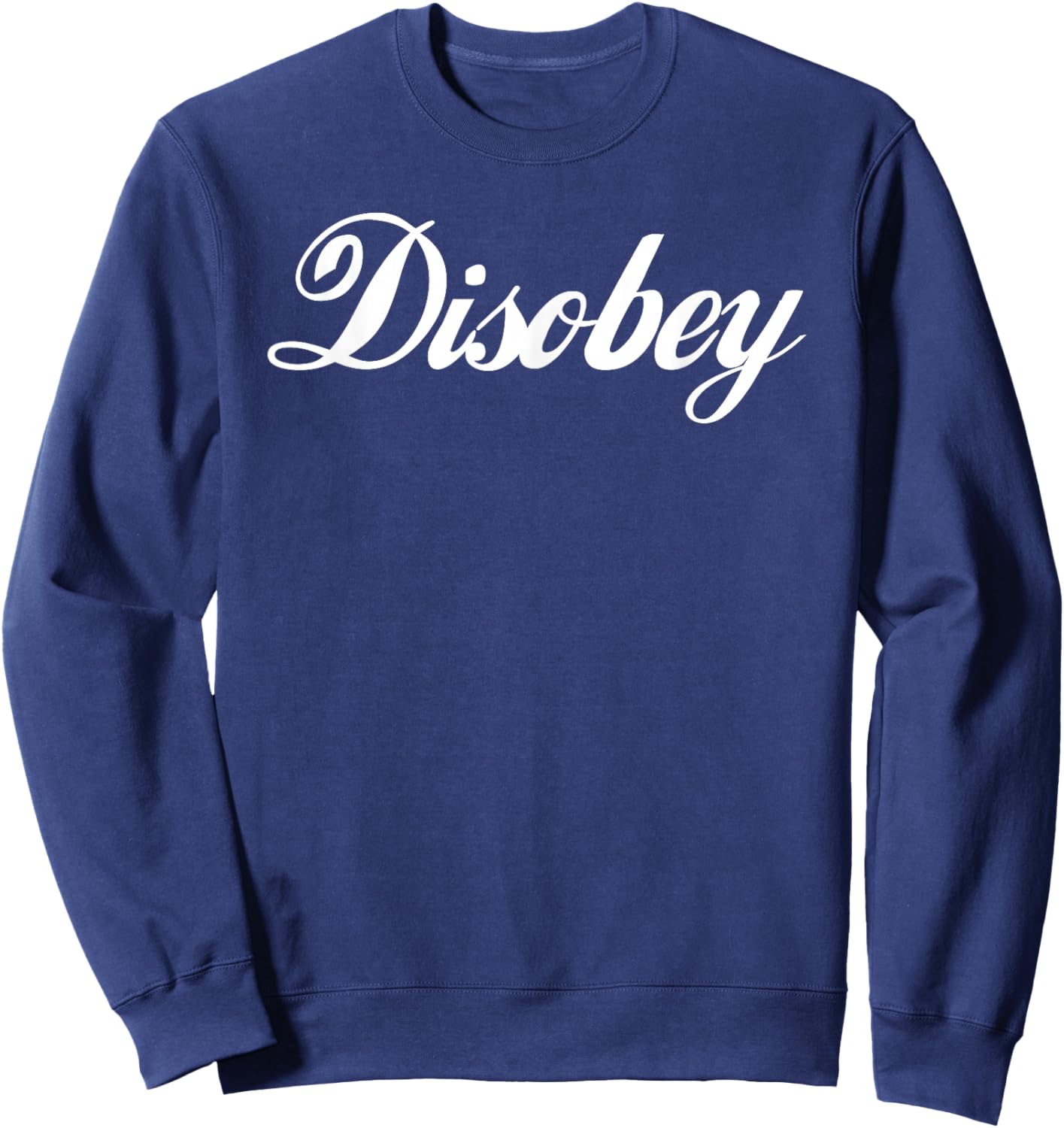 Disobey Sweatshirt - Sweatshirt | Navy