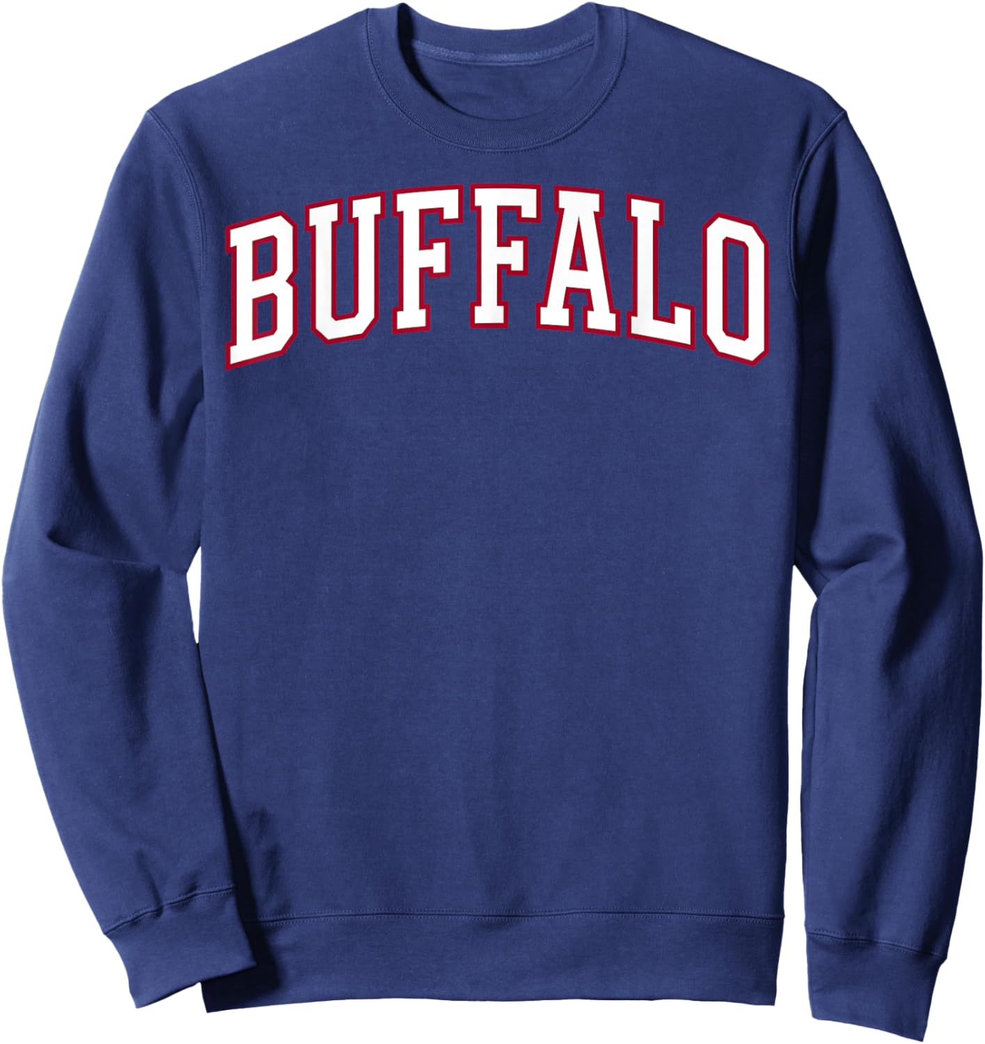 Buffalo Vintage Design Men Women Kids Sweatshirt - Sweatshirt | Navy