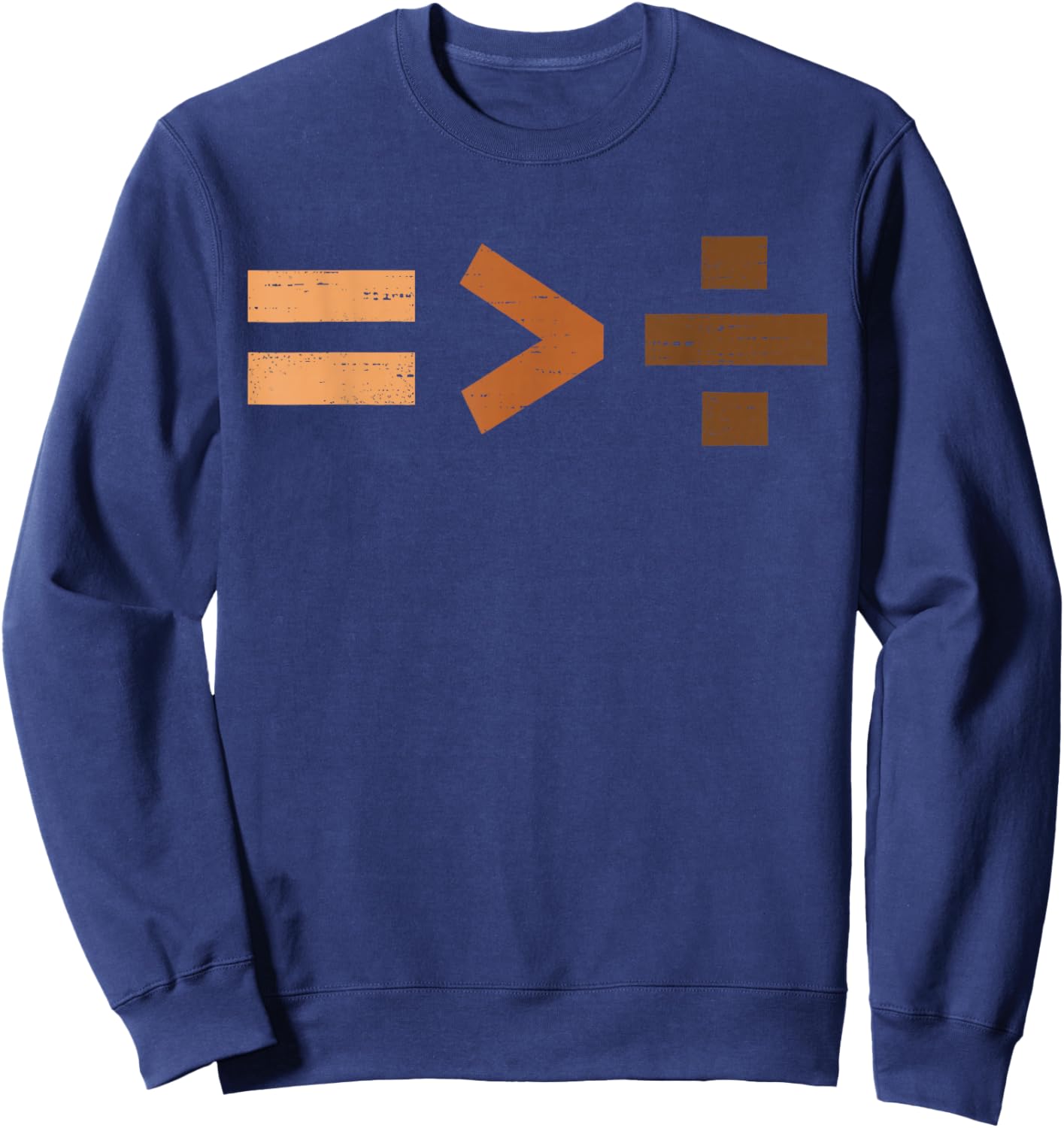 Equality Black History BLM Melanin African Men Women Kids Sweatshirt - Sweatshirt | Navy