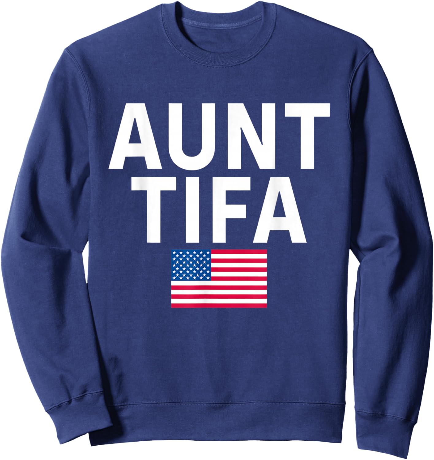 Aunt Tifa Sweatshirt - Sweatshirt | Navy