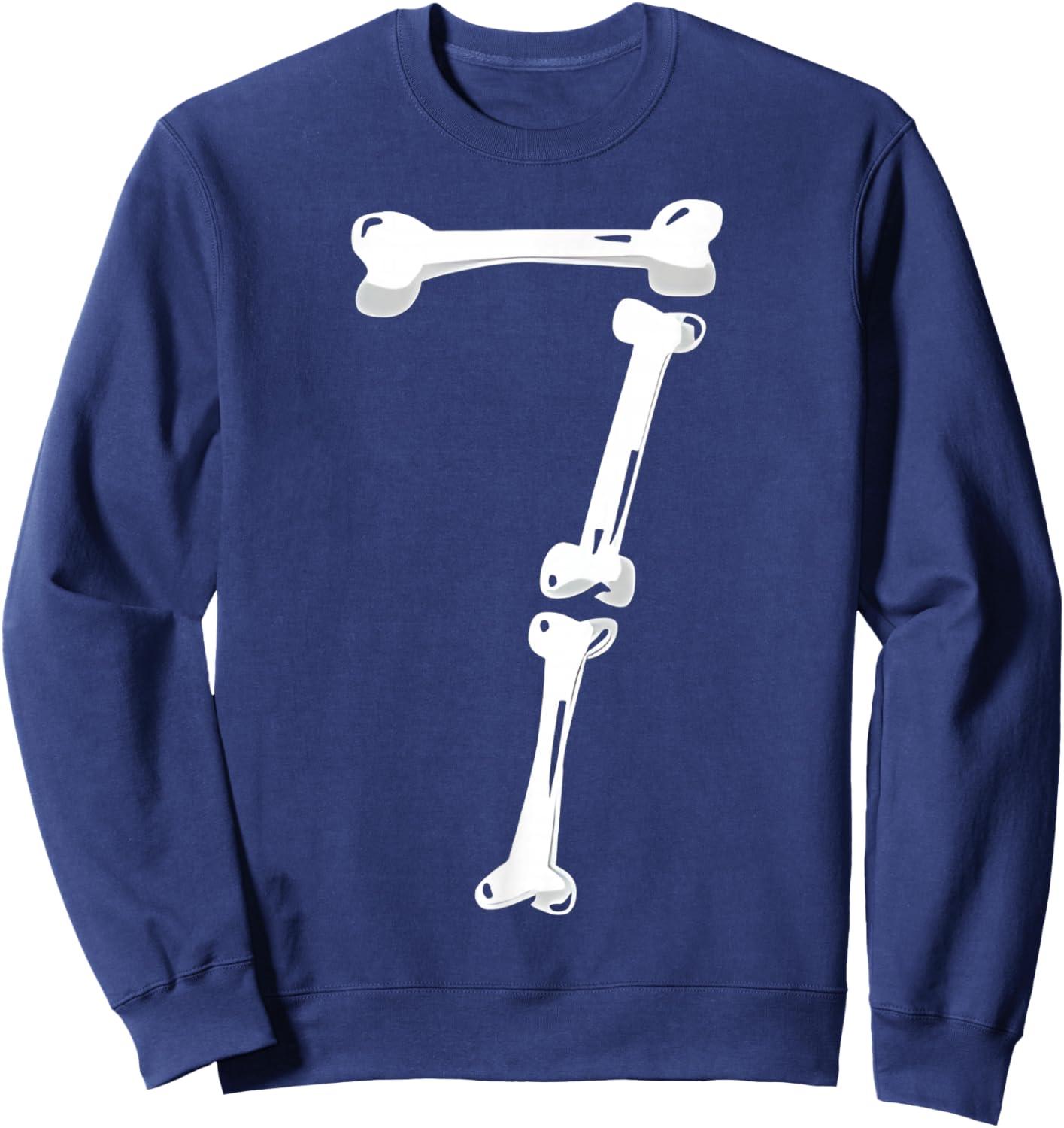 Funny 67 Six Seven Meme Skeleton Couple Halloween Costume Sweatshirt - Sweatshirt | Navy