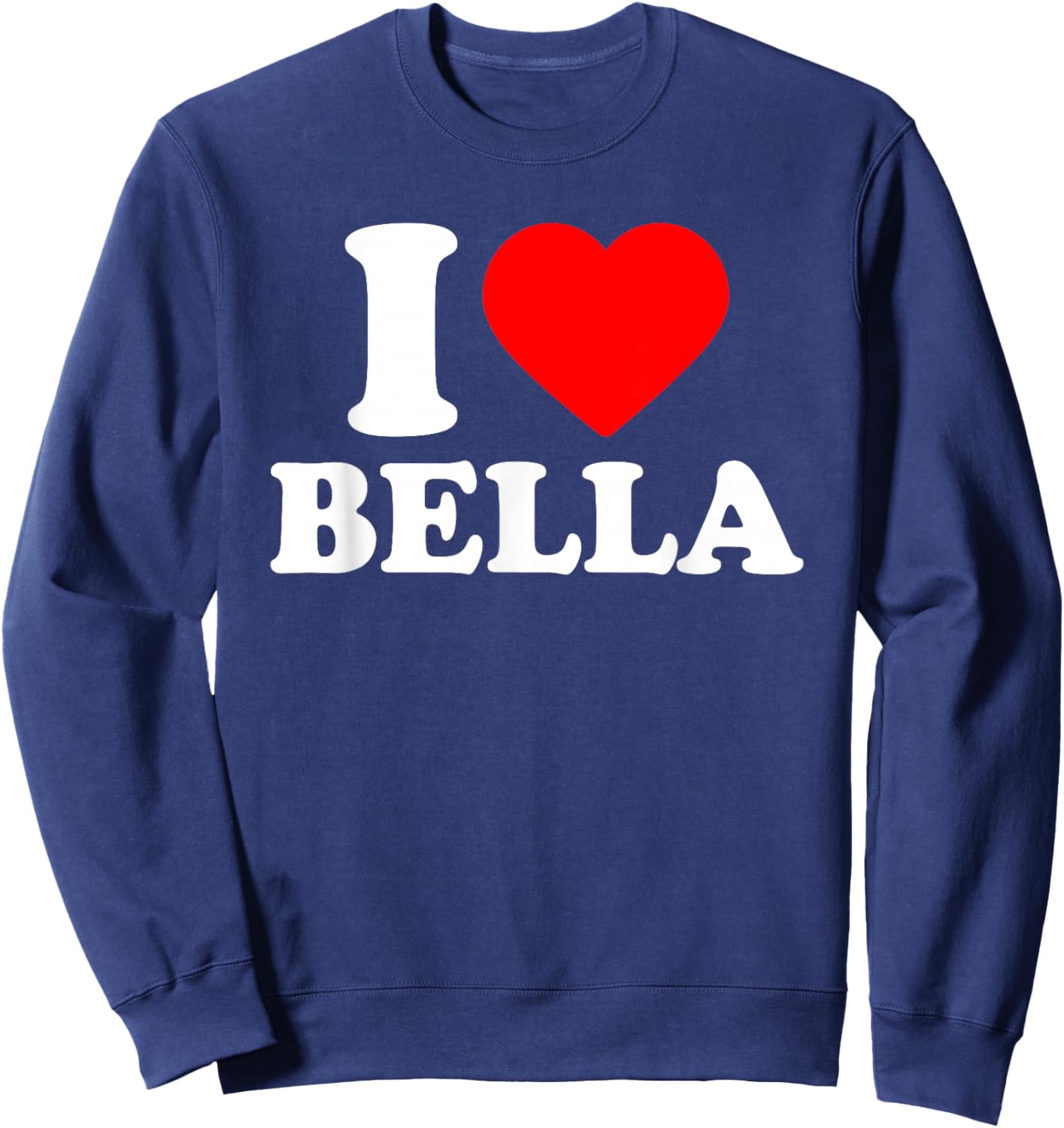 I Love Bella · I Heart Bella Sweatshirt - Sweatshirt | Navy