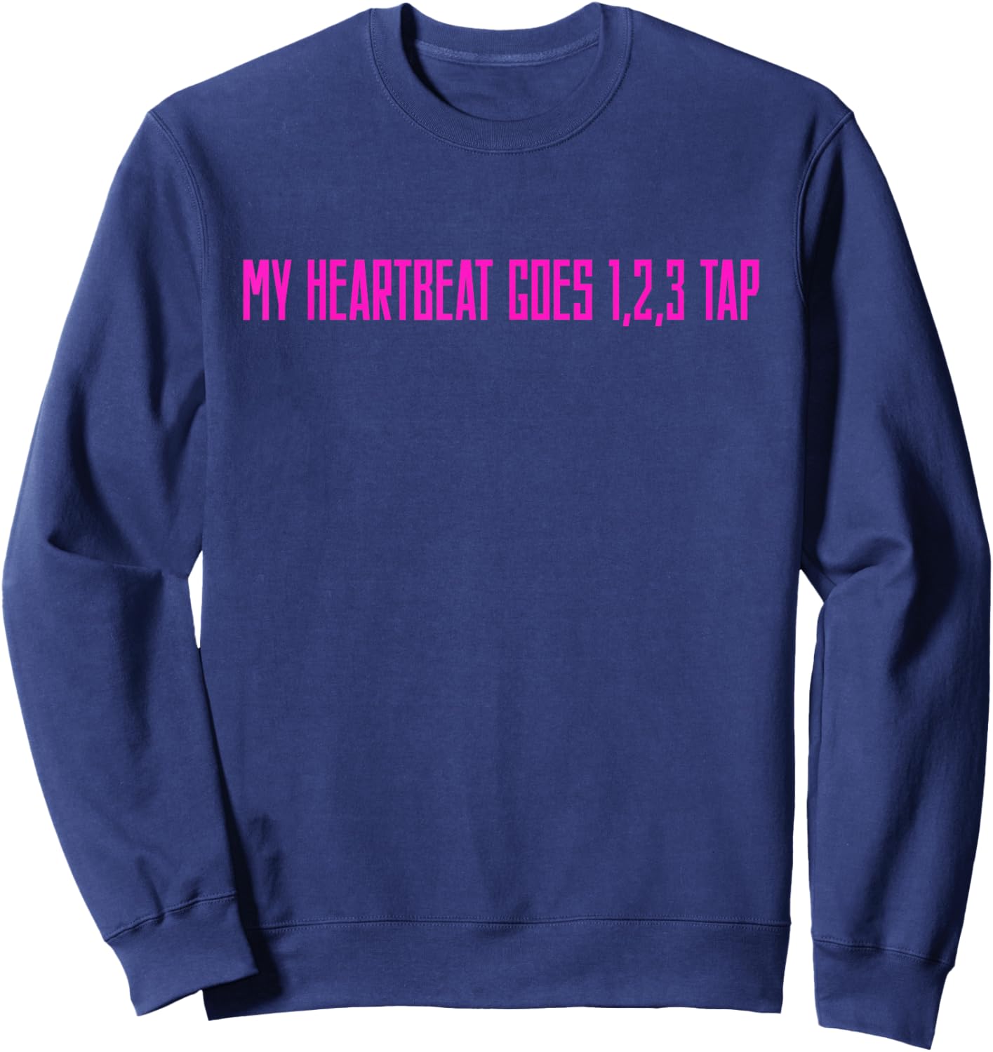 Ballroom Latin Bachata Dance Lover Passion Music Rhythm Sweatshirt - Sweatshirt | Navy