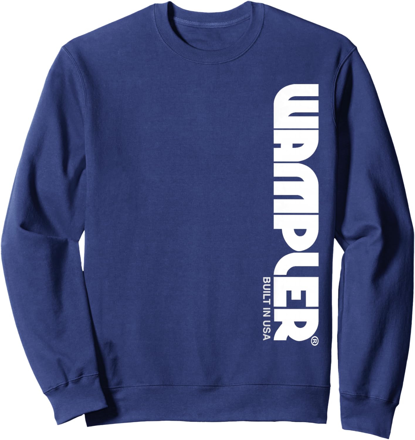 Wampler Pedals Vertical Logo Sweatshirt - Sweatshirt | Navy