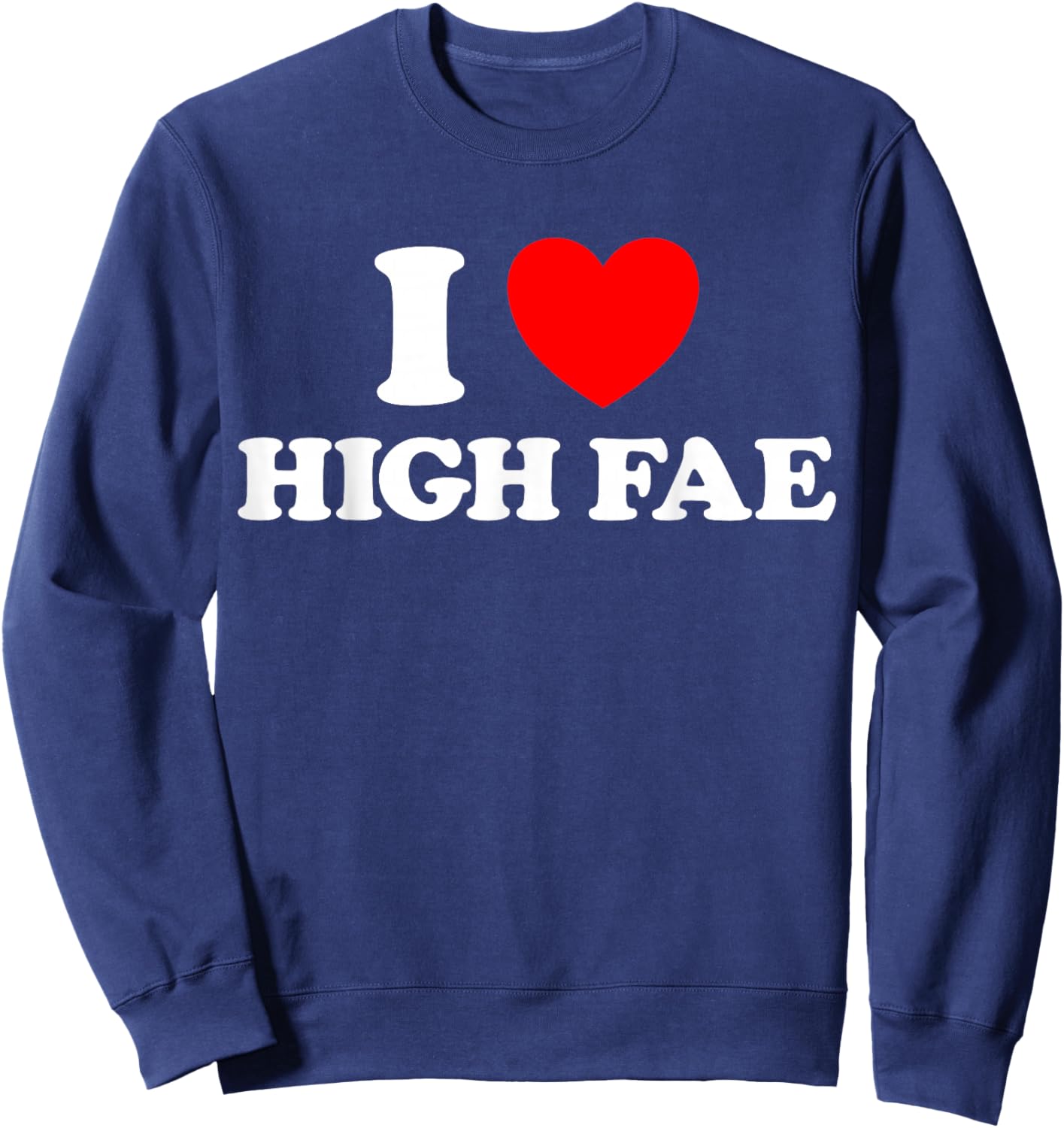 Heart FAE Faery Court Royal Fantasy Romantasy FIC Story Fan Sweatshirt - Sweatshirt | Navy