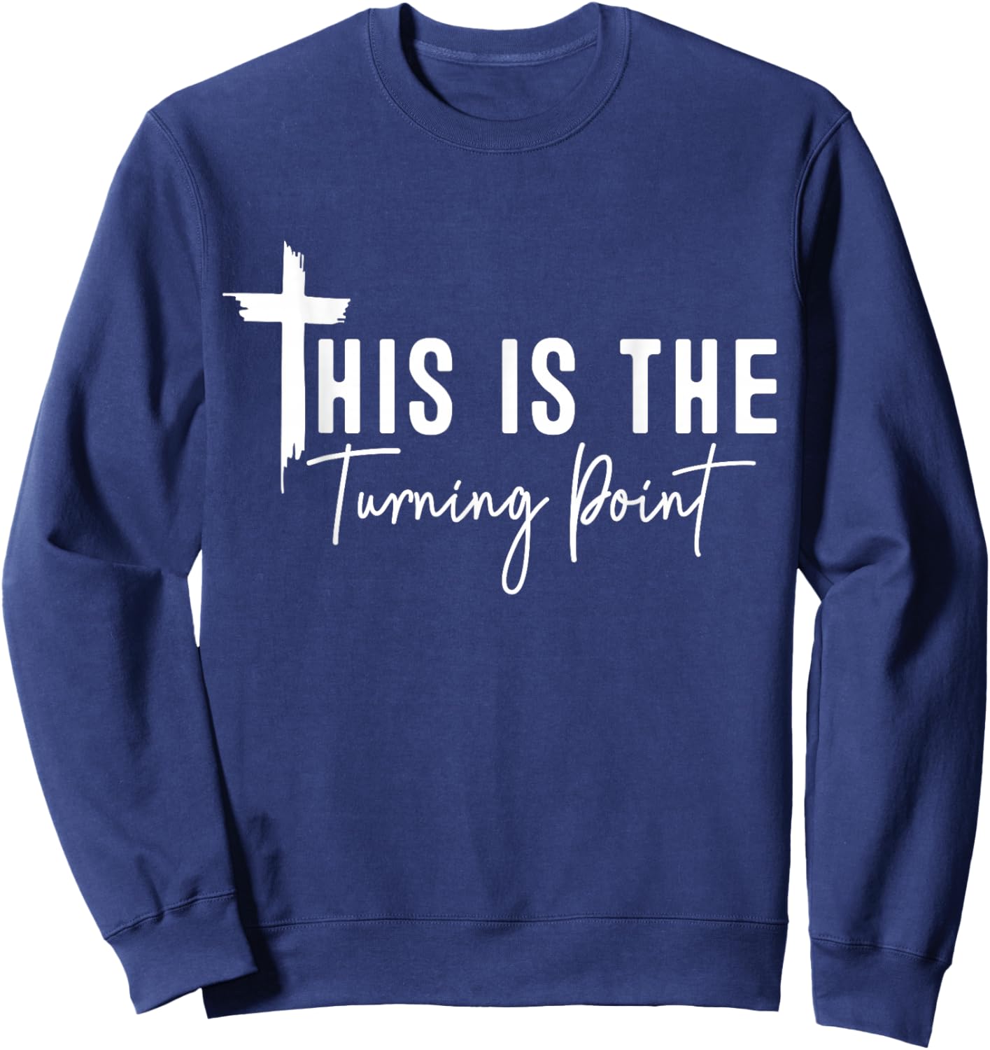 T-Shirt Sweatshirt - Sweatshirt | Navy