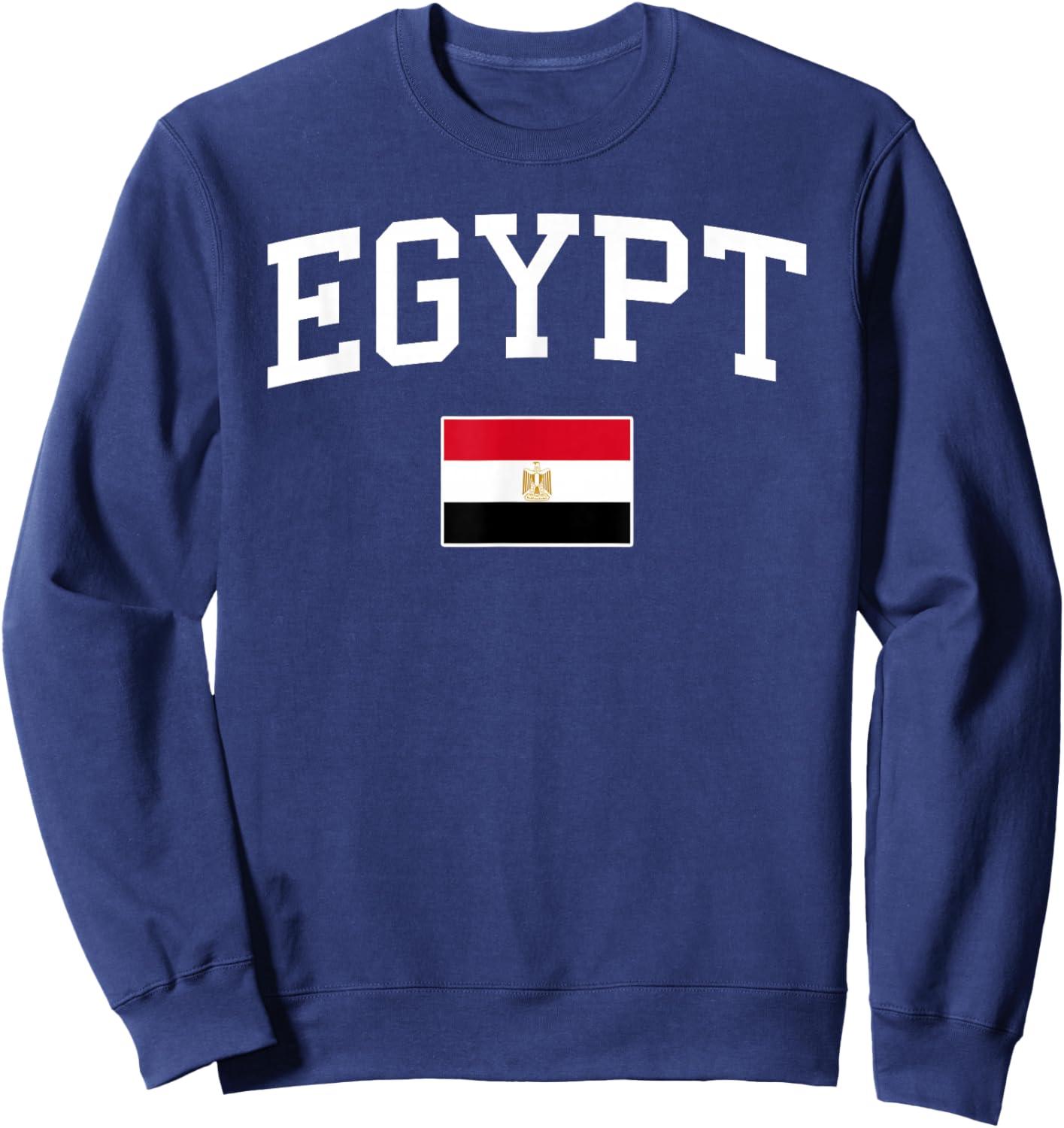 Egyptian Flag Men Women Kids Egypt Sweatshirt - Sweatshirt | Navy