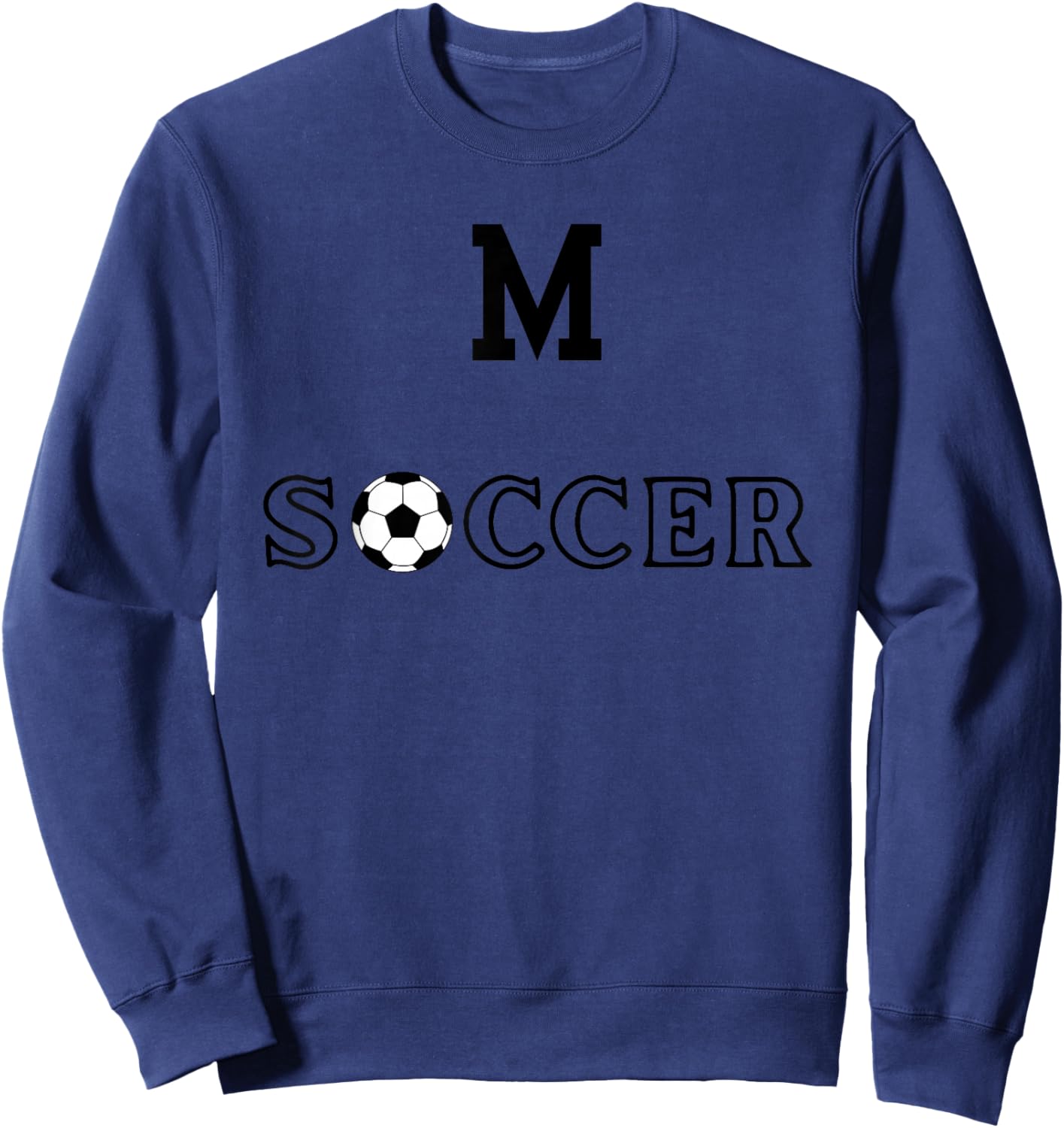 M Soccer Sweatshirt - Sweatshirt | Navy