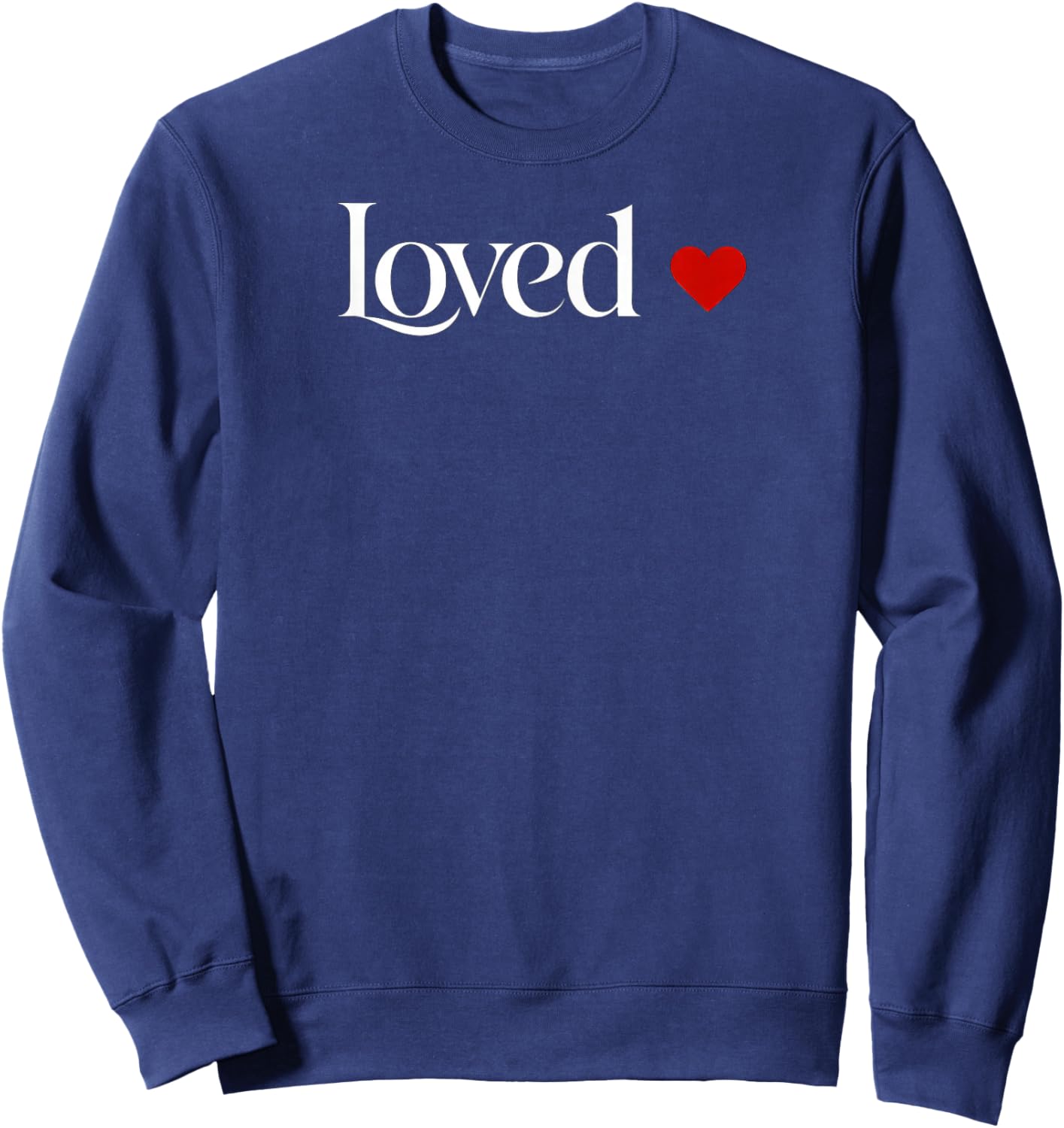 Simply Loved Valentine Sweatshirt - Sweatshirt | Navy