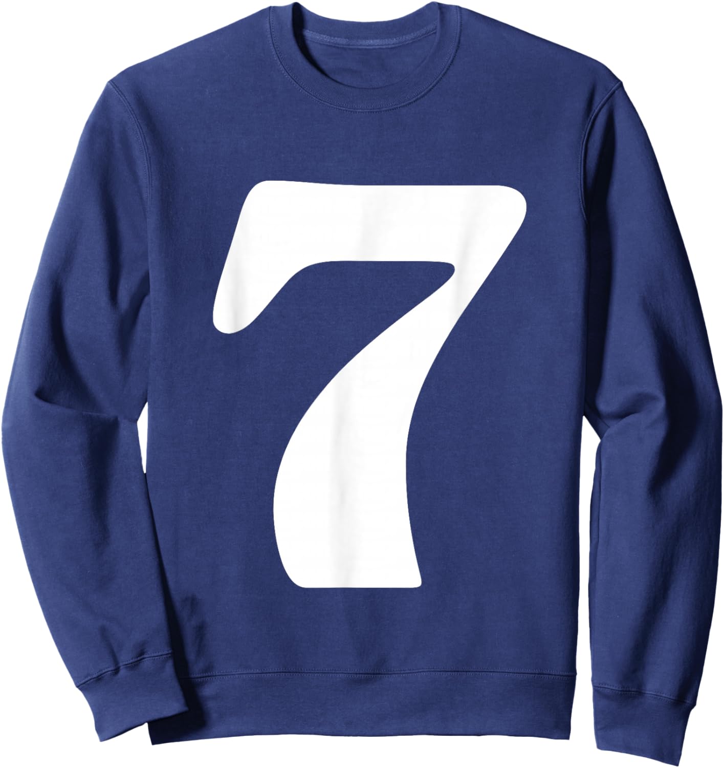Funny 6 7 Matching Halloween Lazy Costume 67 Meme Sweatshirt - Sweatshirt | Navy