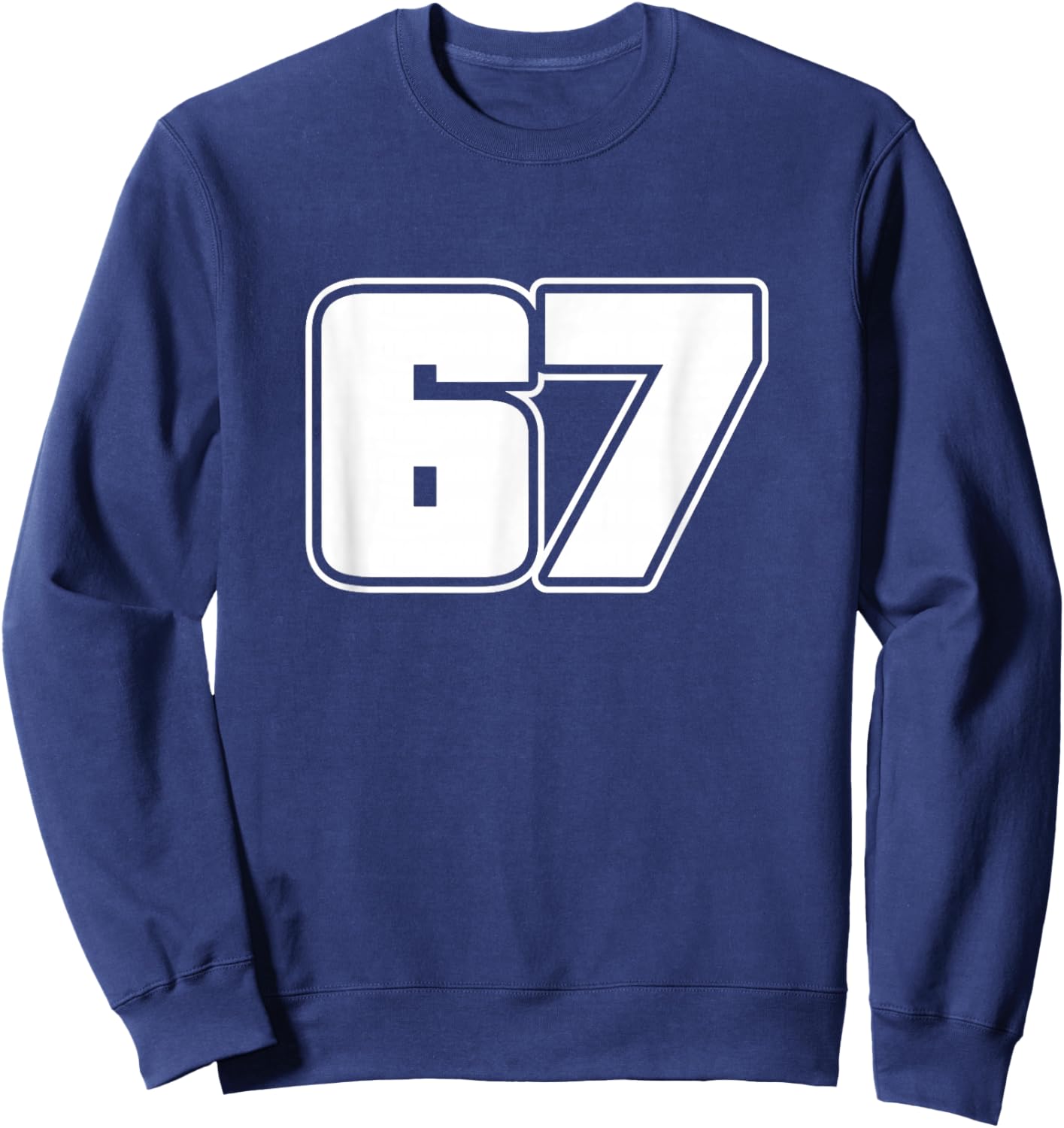 67 Funny GTA Sweatshirt - Sweatshirt | Navy