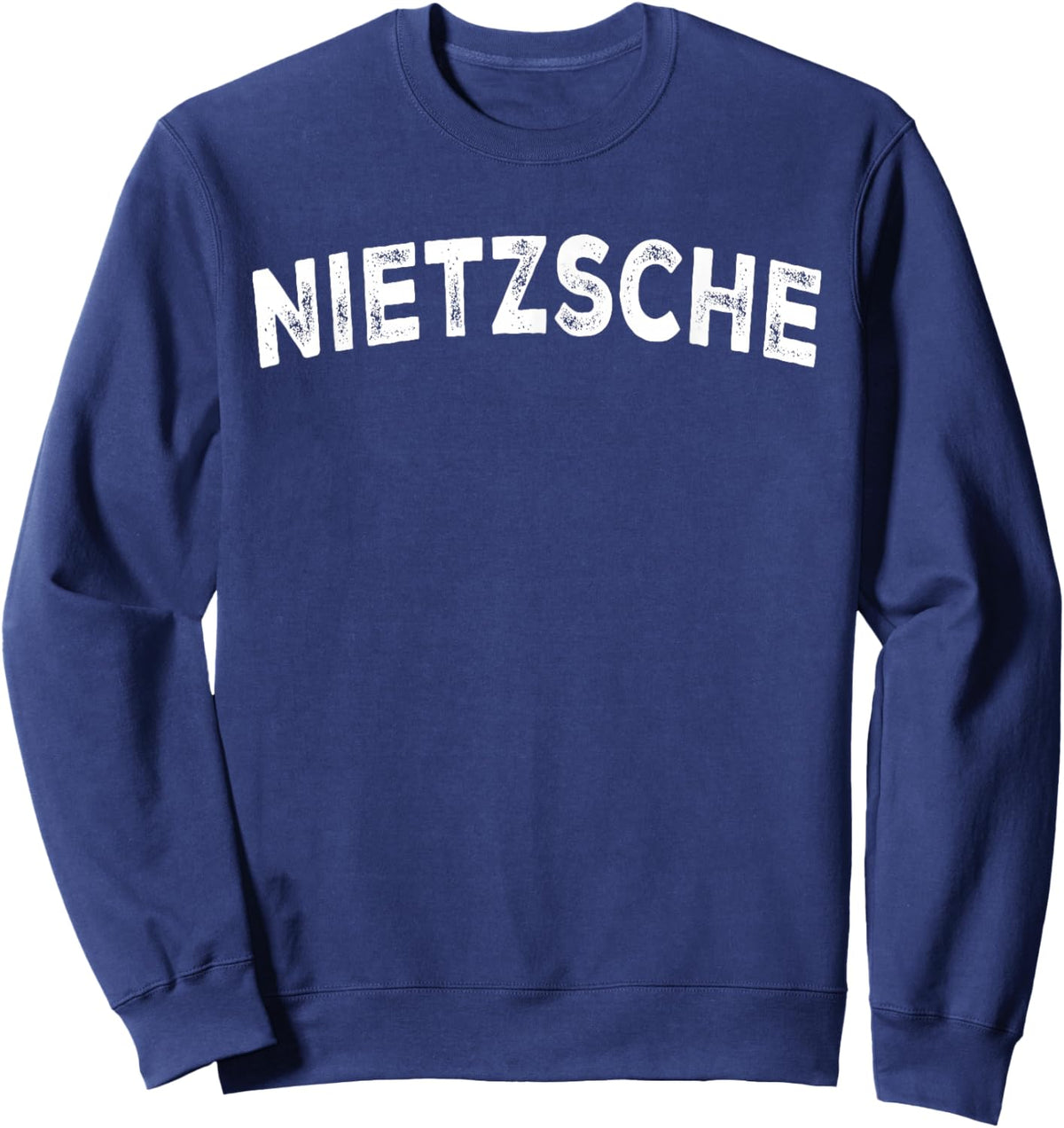 Nietzsche Sweatshirt - Sweatshirt | Navy
