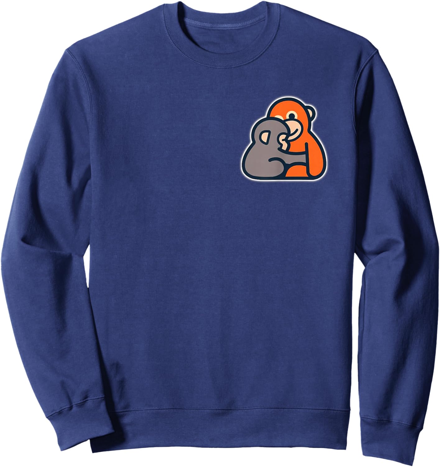 Punch Monkey Sweatshirt - Sweatshirt | Navy