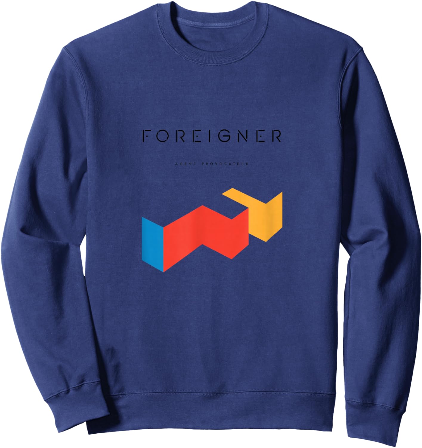 Music Rock Band 'Agent Provocateur' Album Americana PAPL2691 Sweatshirt - Sweatshirt | Navy