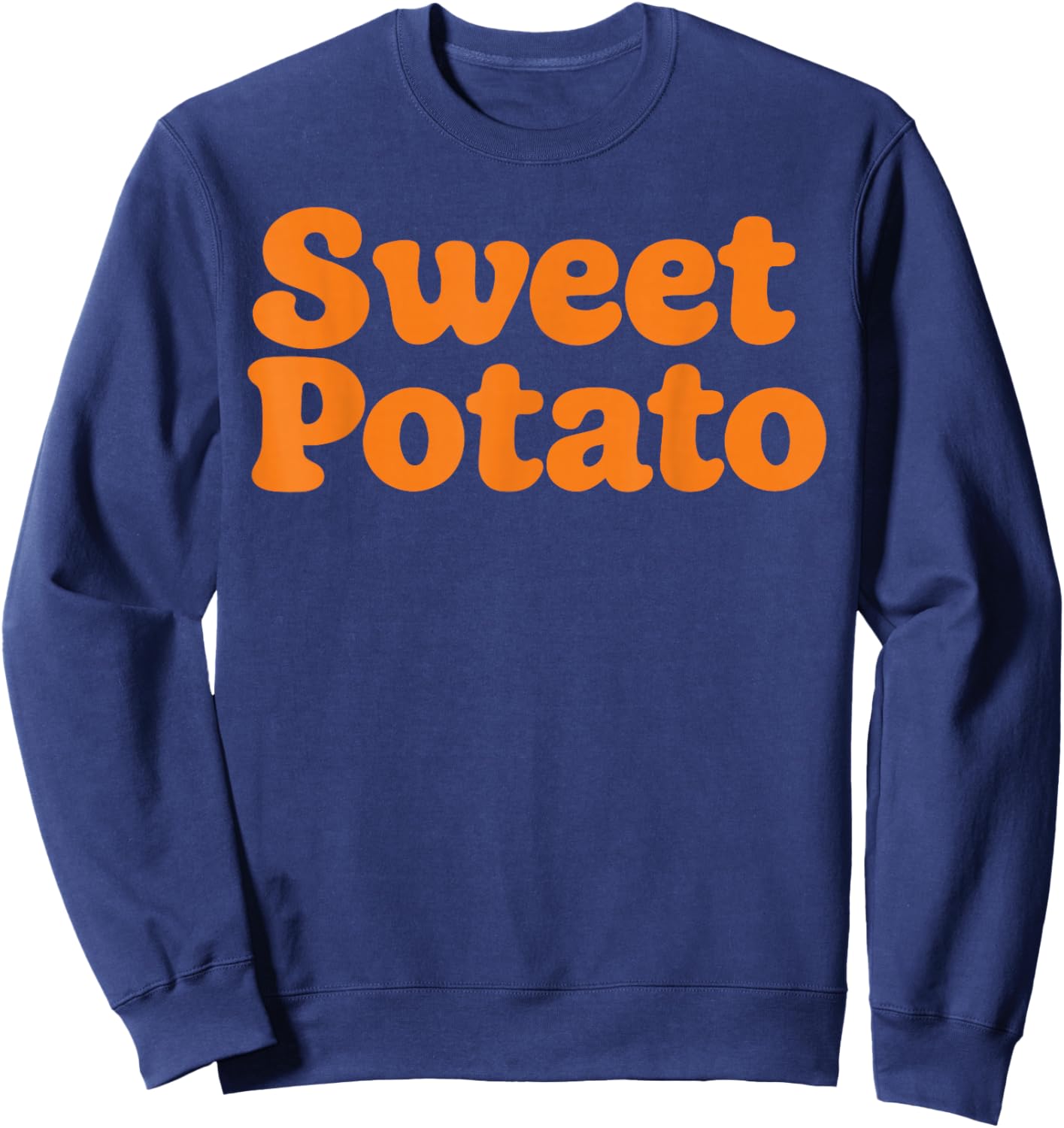 Sweet Potato and Kind of Rude Potato Sweatshirt - Sweatshirt | Navy