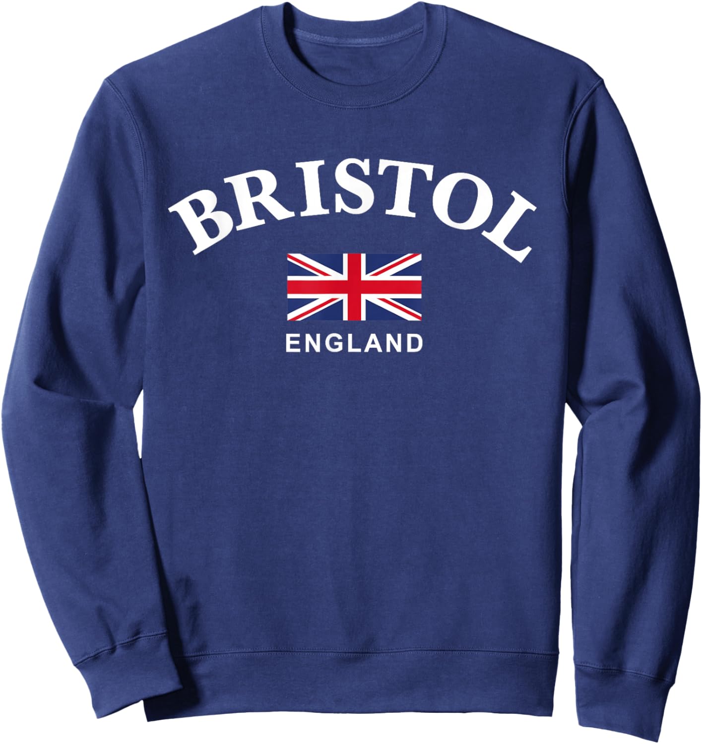 Bristol, England Sweatshirt - Sweatshirt | Navy