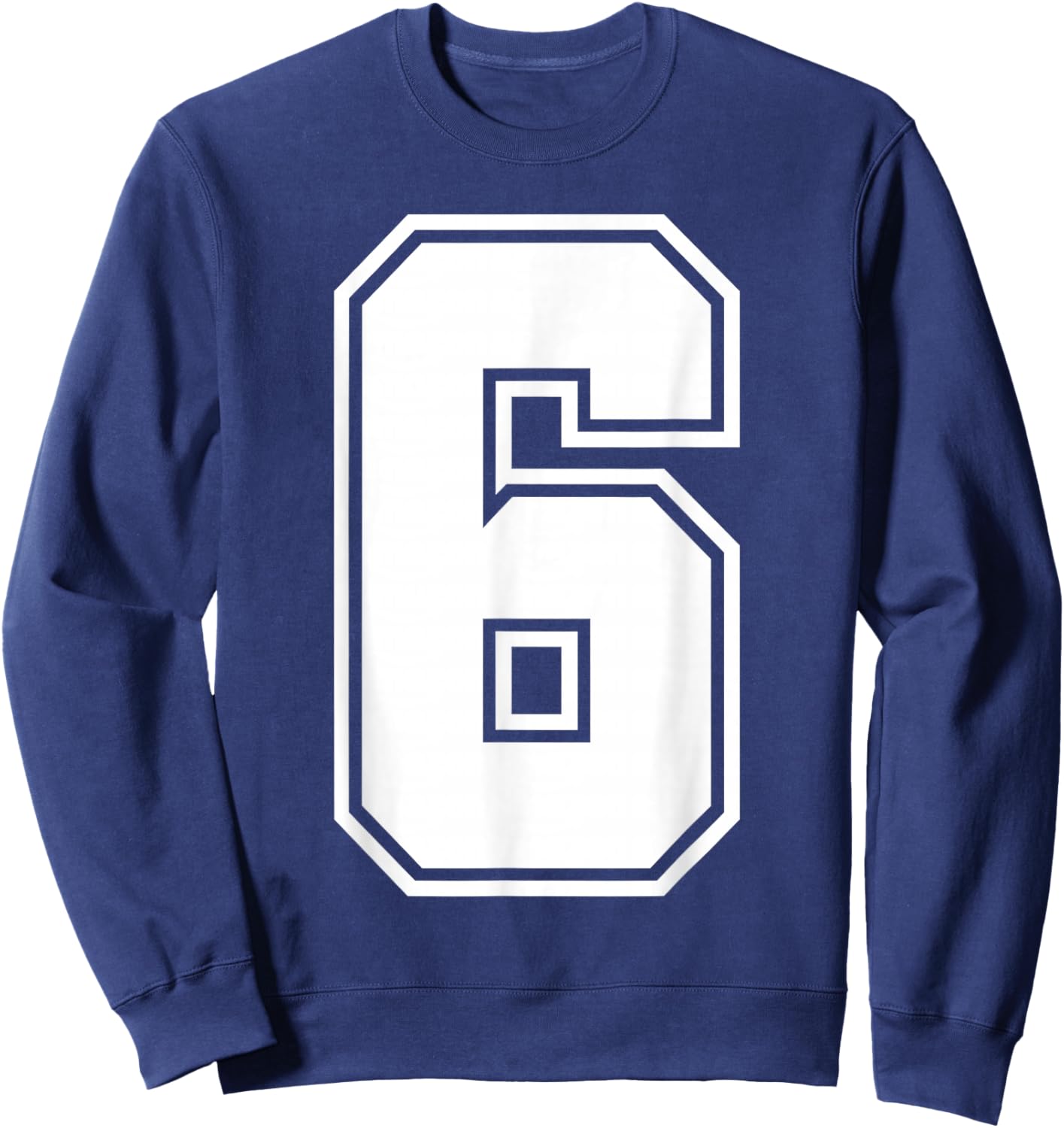 6 7 Six Couples Costume Funny Meme Sweatshirt - Sweatshirt | Navy