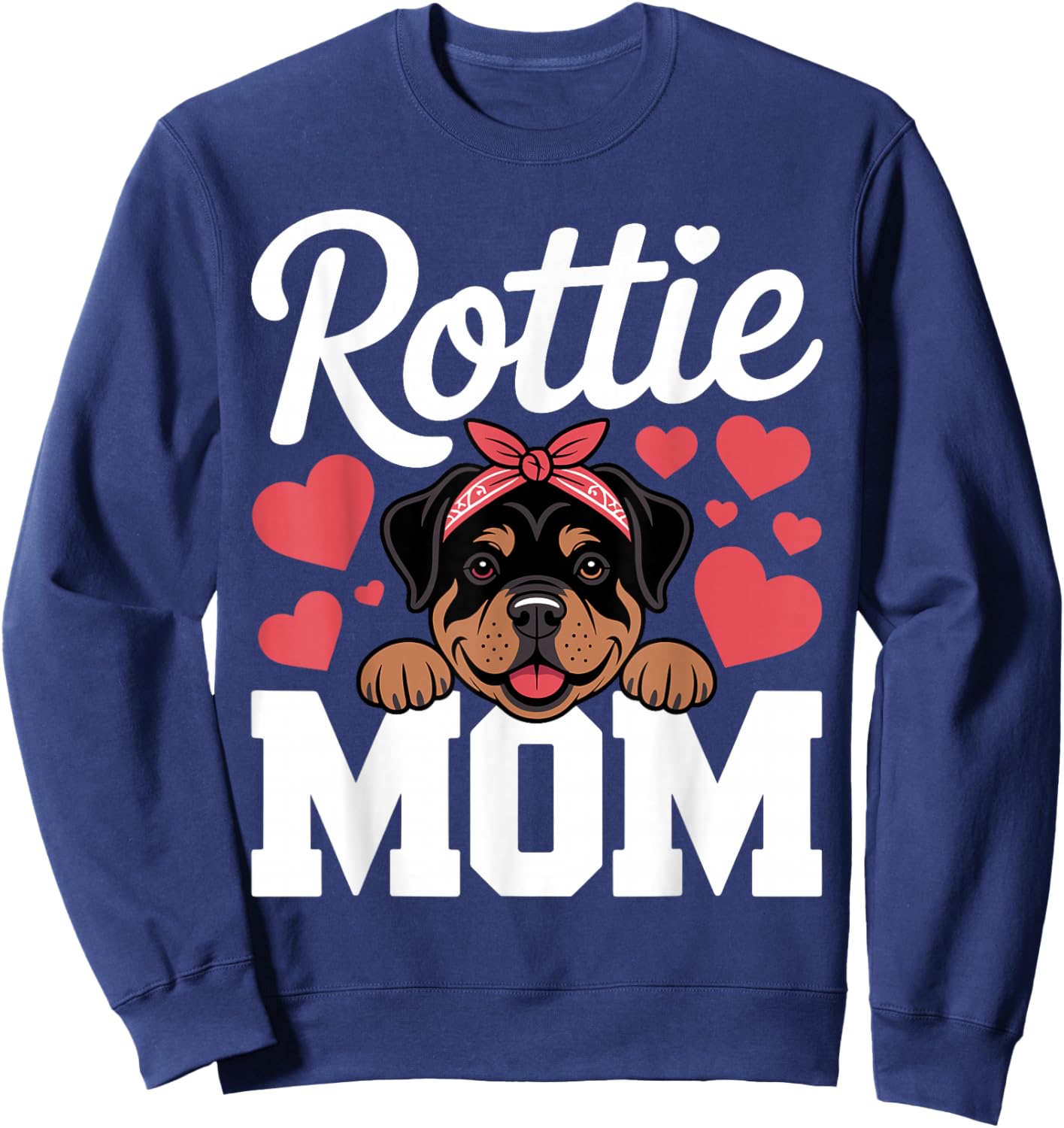 Best Rottweiler Design Girls Rottie Dog Rottweiler Sweatshirt - Sweatshirt | Navy