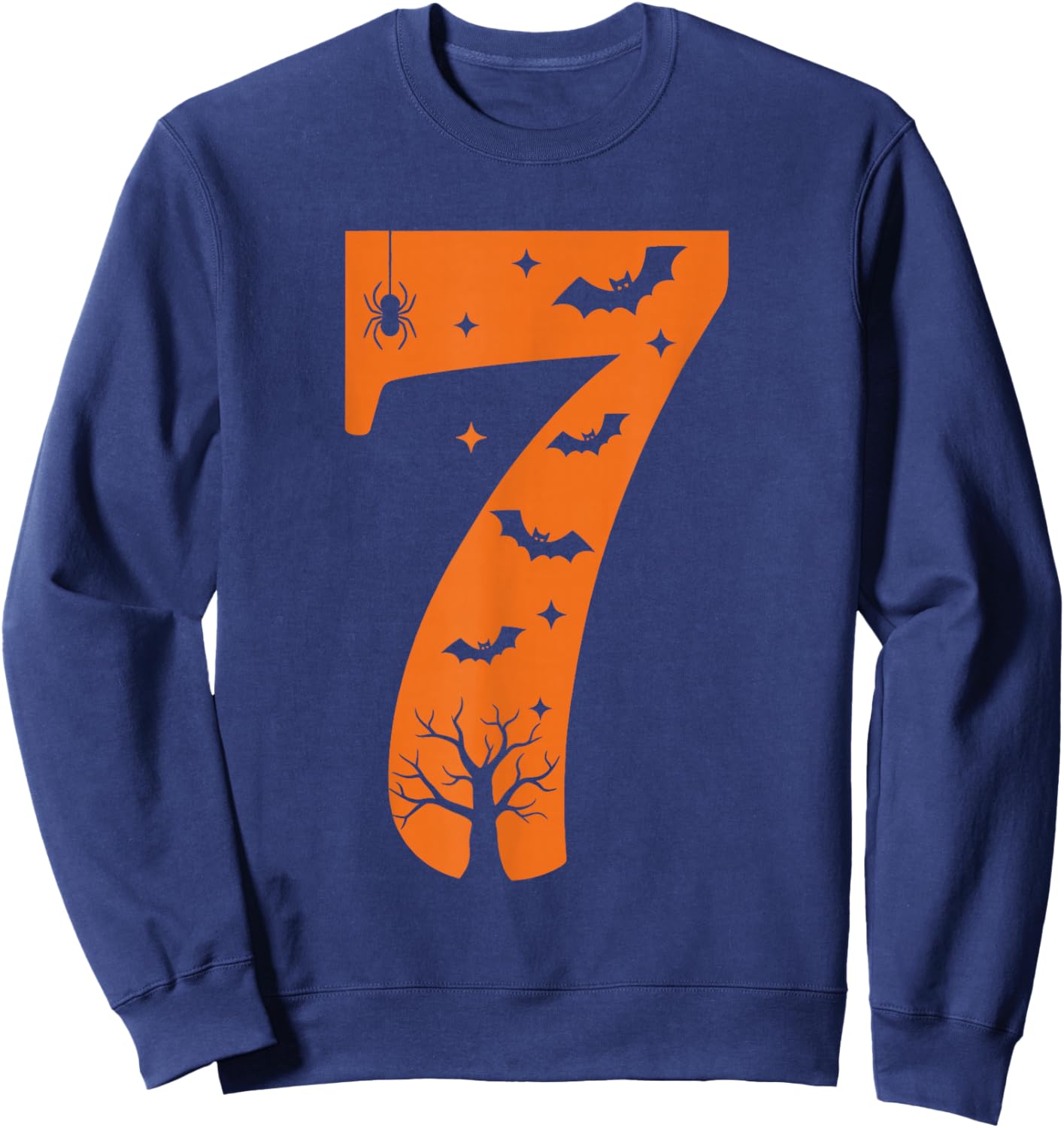 Funny 67 Six Seven Couple Matching Halloween Costume Meme Sweatshirt - Sweatshirt | Navy