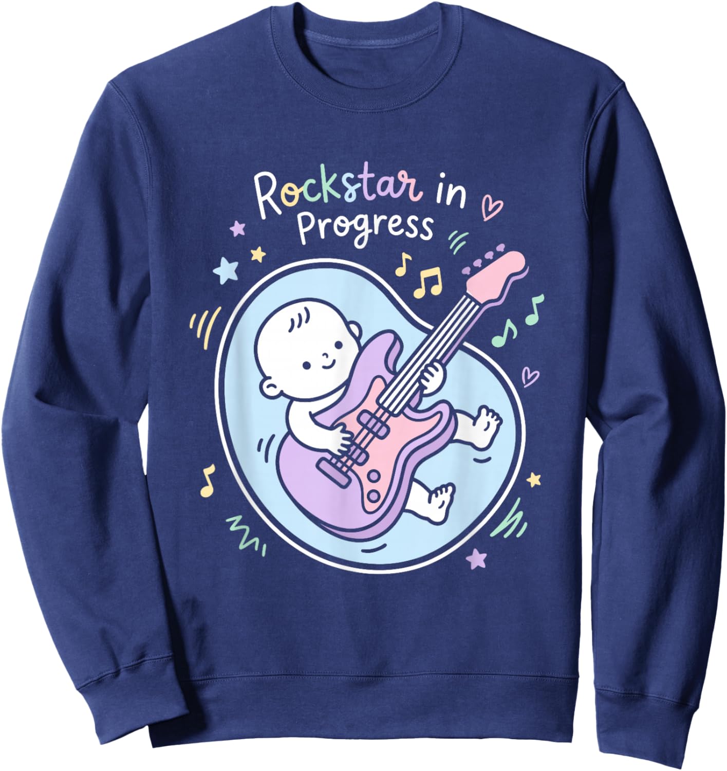 Announcement Music Lover Sweatshirt - Sweatshirt | Navy