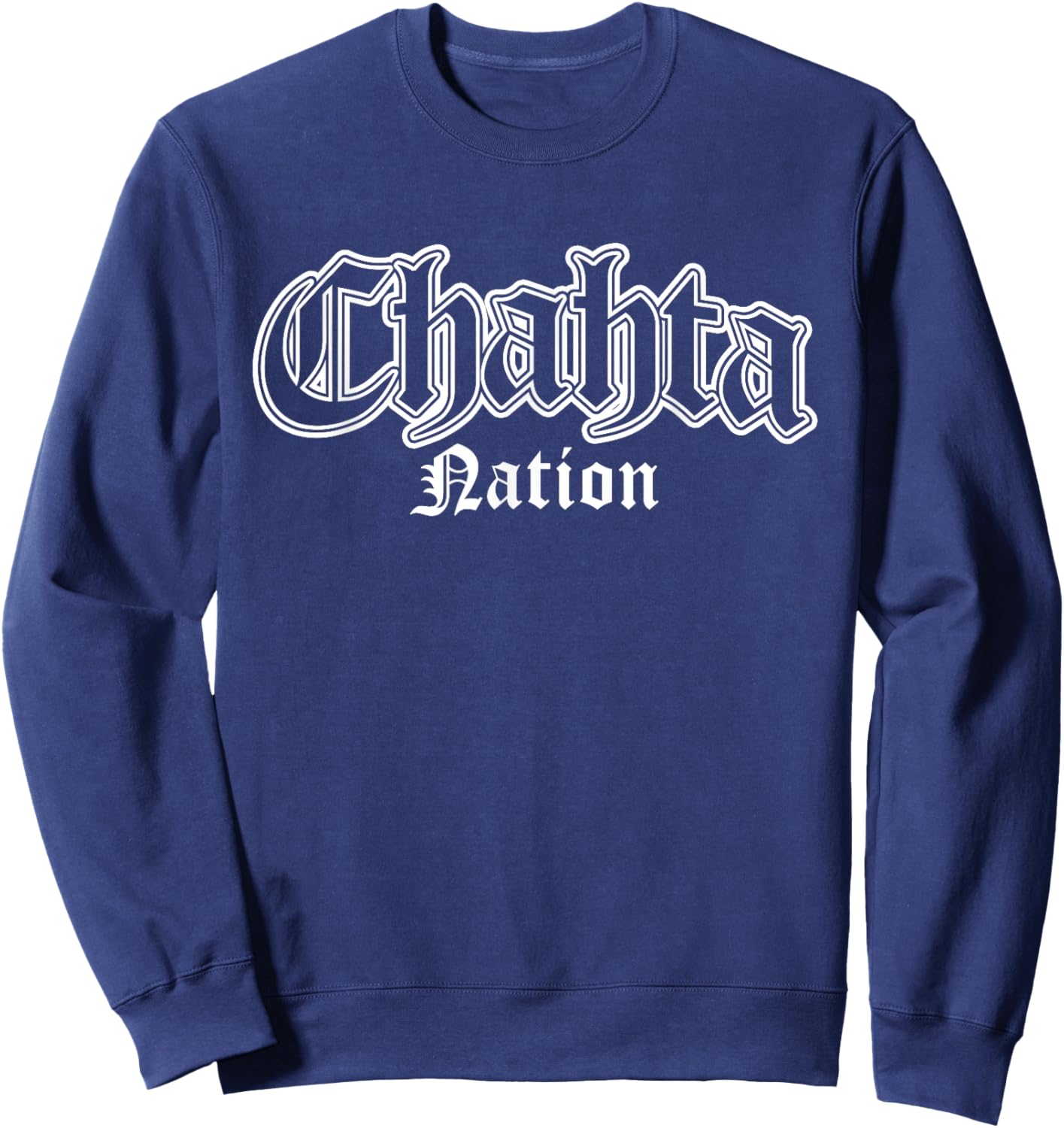 Chahta Nation Choctaw Native American Indian Sweatshirt - Sweatshirt | Navy