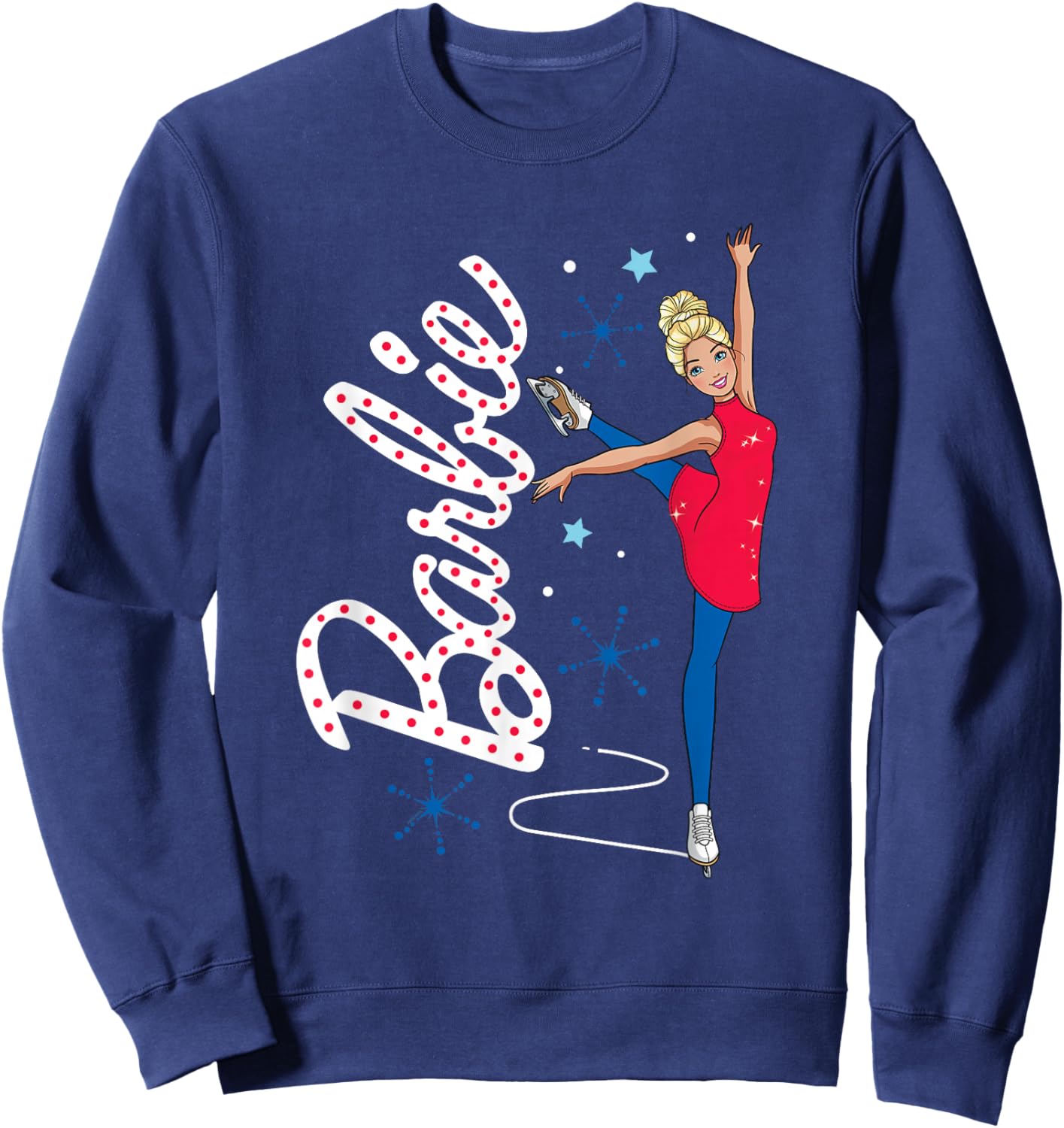 Barbie Ice Skating Sweatshirt - Sweatshirt | Navy