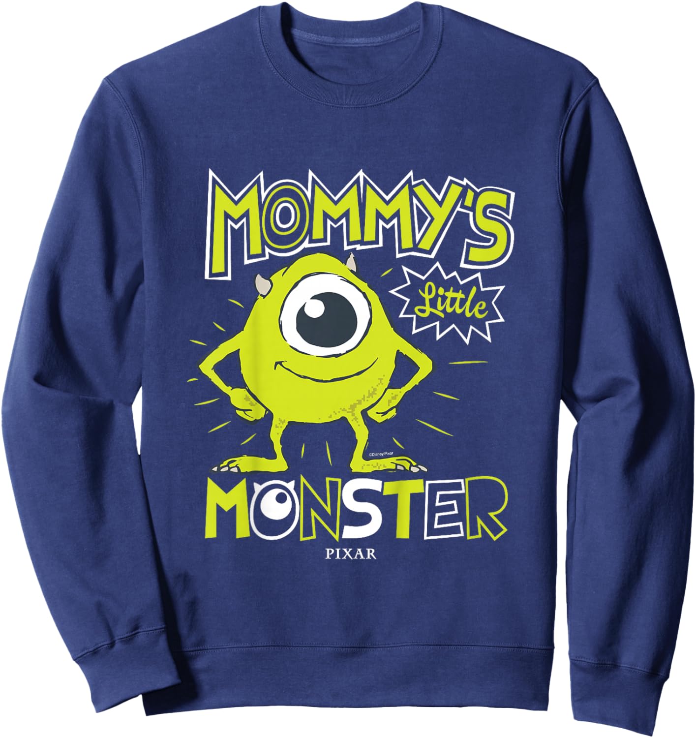 Disney Pixar Monsters, Inc. Little Monster Mother’s Day Sweatshirt - Sweatshirt | Navy