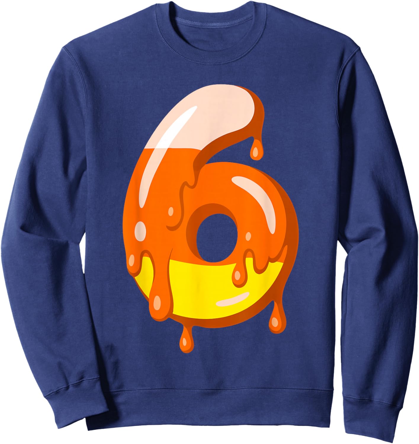 Six Seven Meme Matching Halloween Costume Sweatshirt - Sweatshirt | Navy