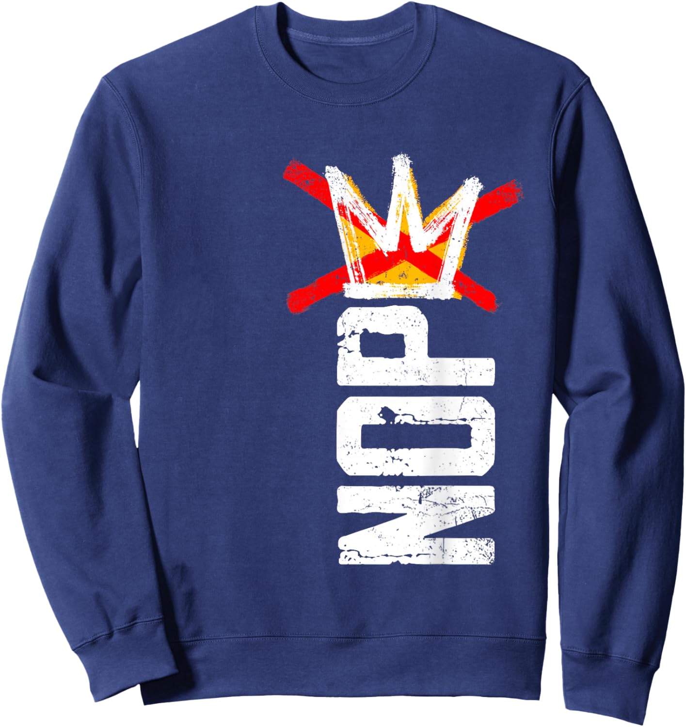 No Kings Sweatshirt - Sweatshirt | Navy