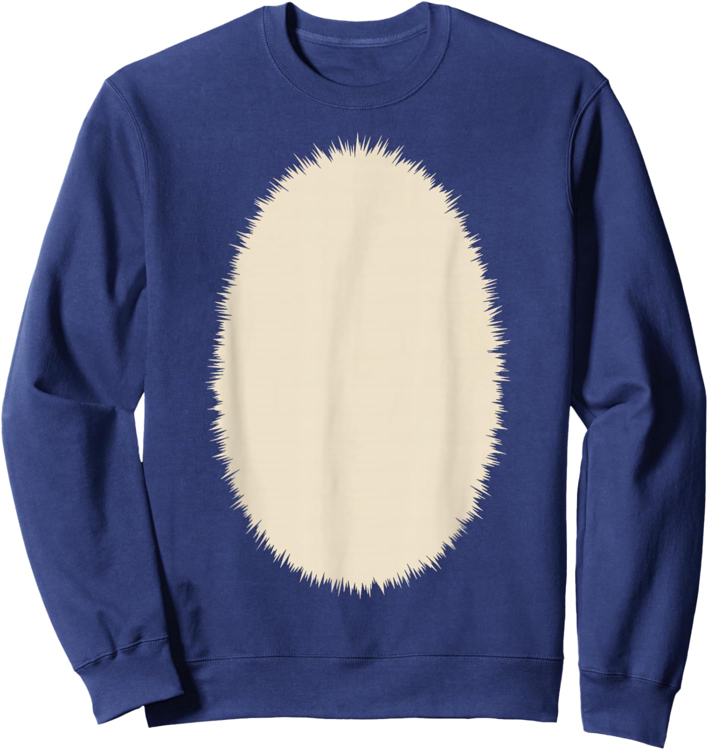 Deer Belly Costume Funny Reindeer Sven Adult Cute Matching Sweatshirt - Sweatshirt | Navy