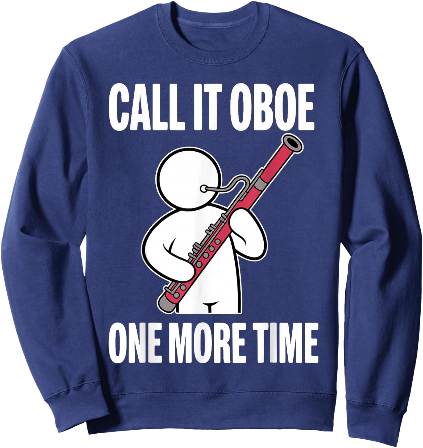 Best Bassoon Design Women Bassoonist Bassoon Lover Sweatshirt - Sweatshirt | Navy