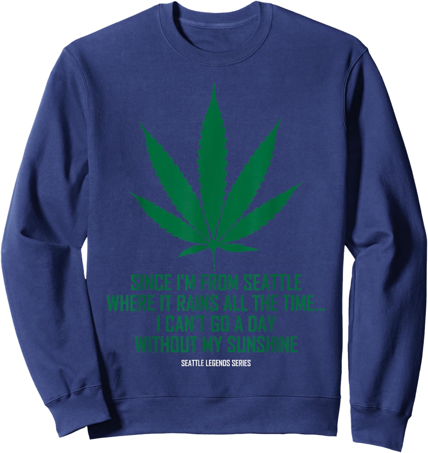 Seattle Sunshine Sweatshirt - Sweatshirt | Navy