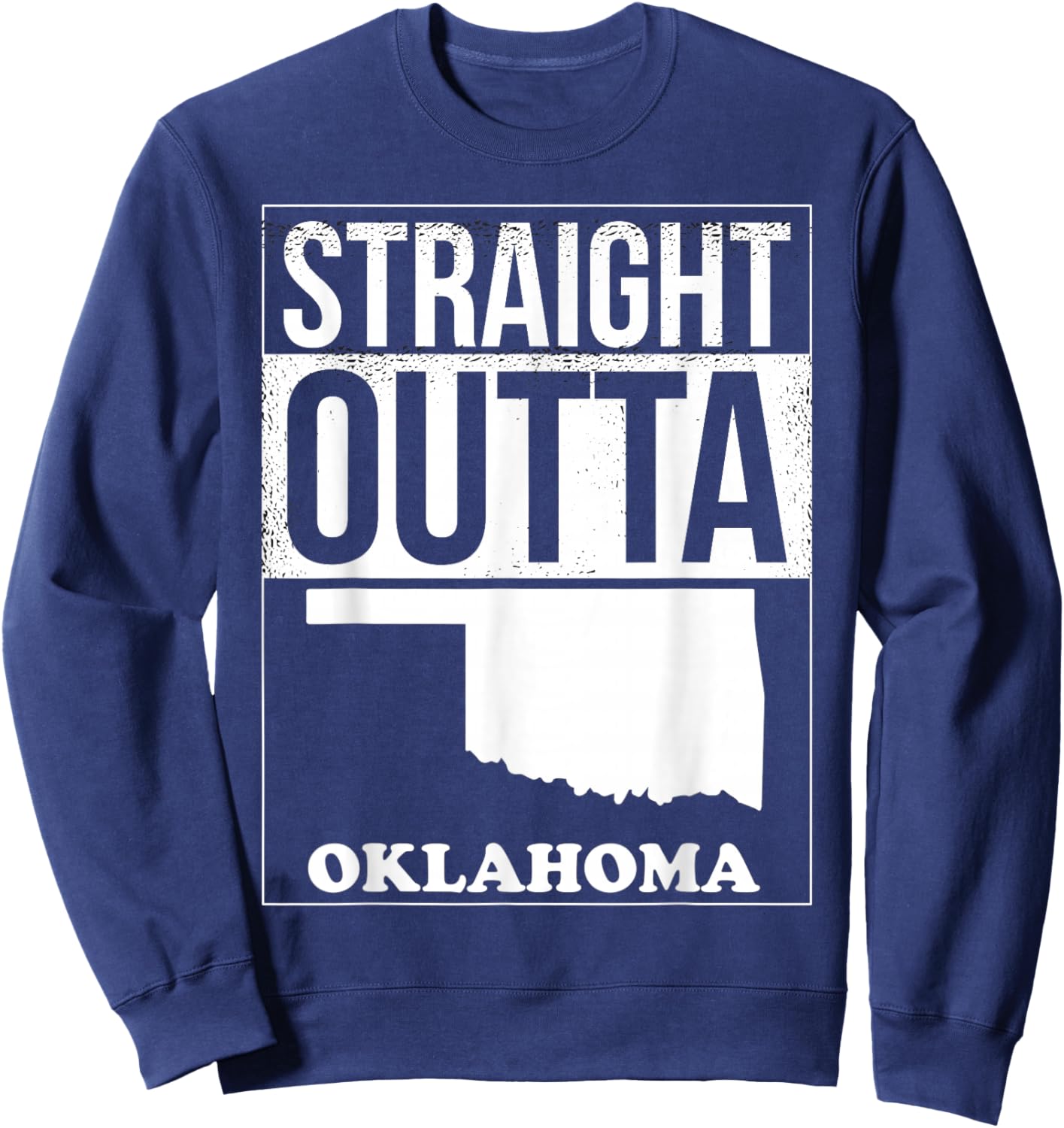 Oklahoma Retro Youth Jersey Clothing Kids Oklahoma Sweatshirt - Sweatshirt | Navy