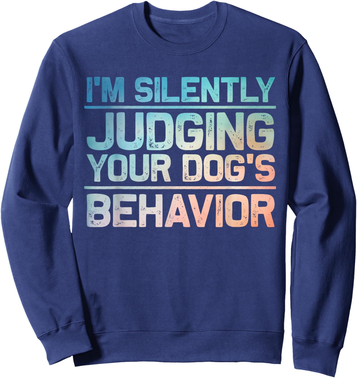 Dog Training Art Women Puppy Agility Dog Trainer Sweatshirt - Sweatshirt | Navy