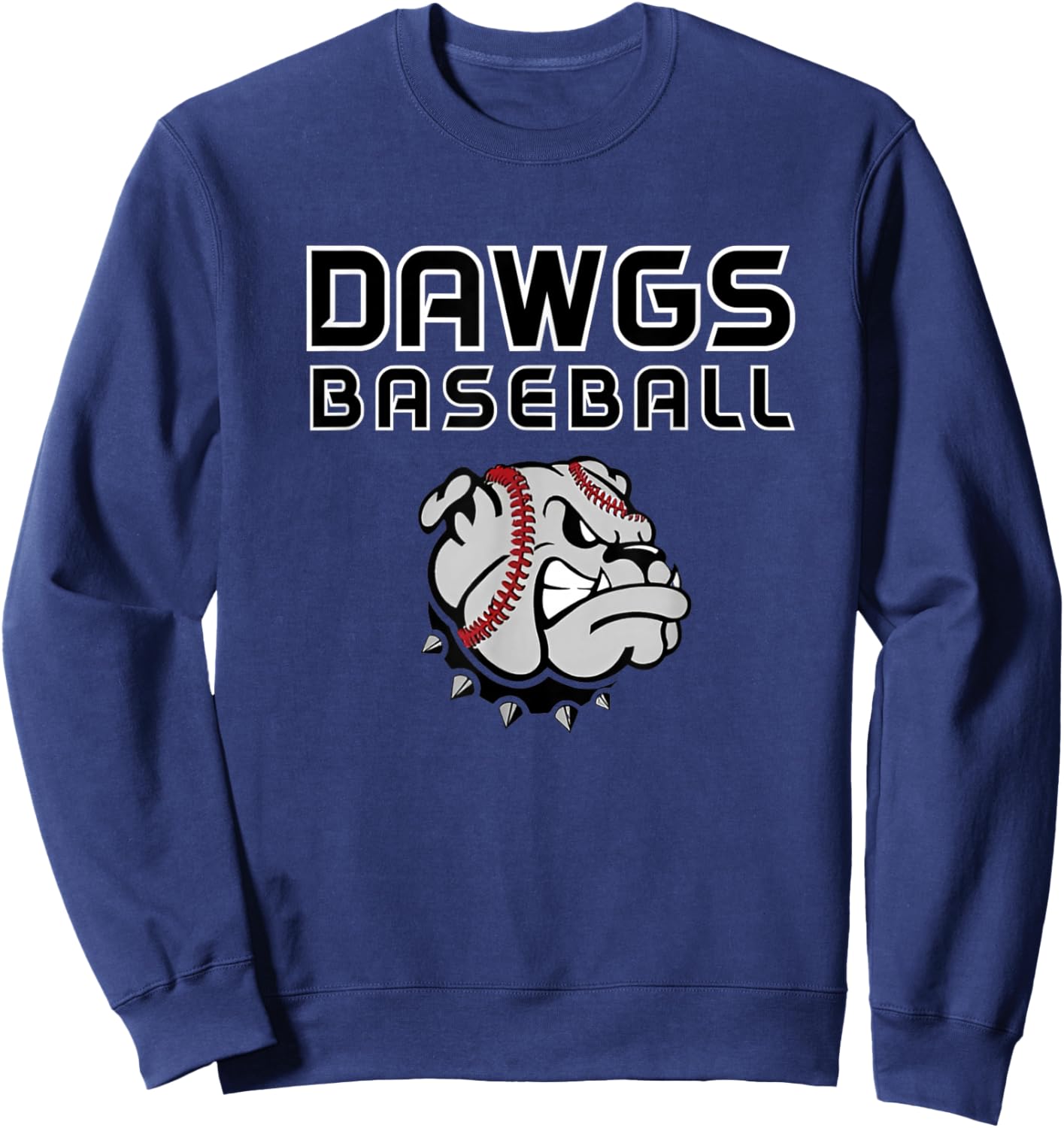 Dawgs Baseball Black Sweatshirt - Sweatshirt | Navy