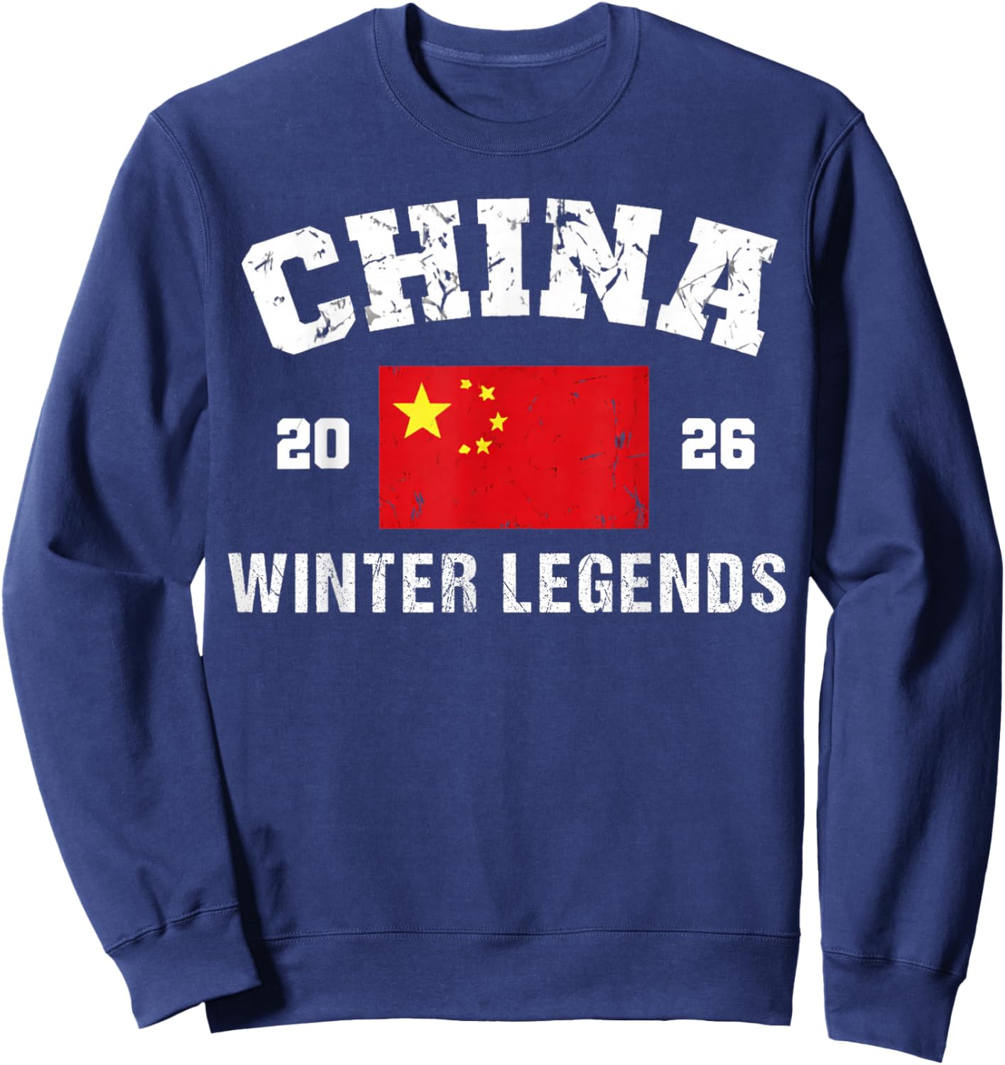 China Winter Legends 2026 Alpine Sweatshirt - Sweatshirt | Navy
