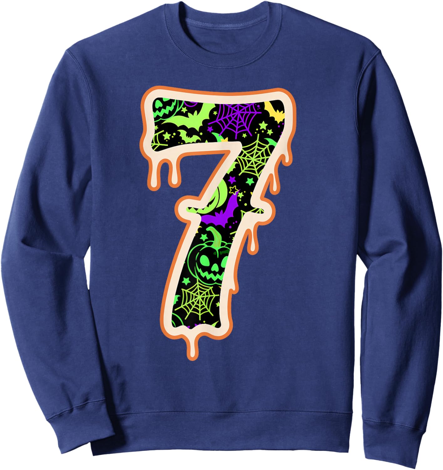 Six Seven Meme 6 7 Halloween Costume Couple Men Women Sweatshirt - Sweatshirt | Navy