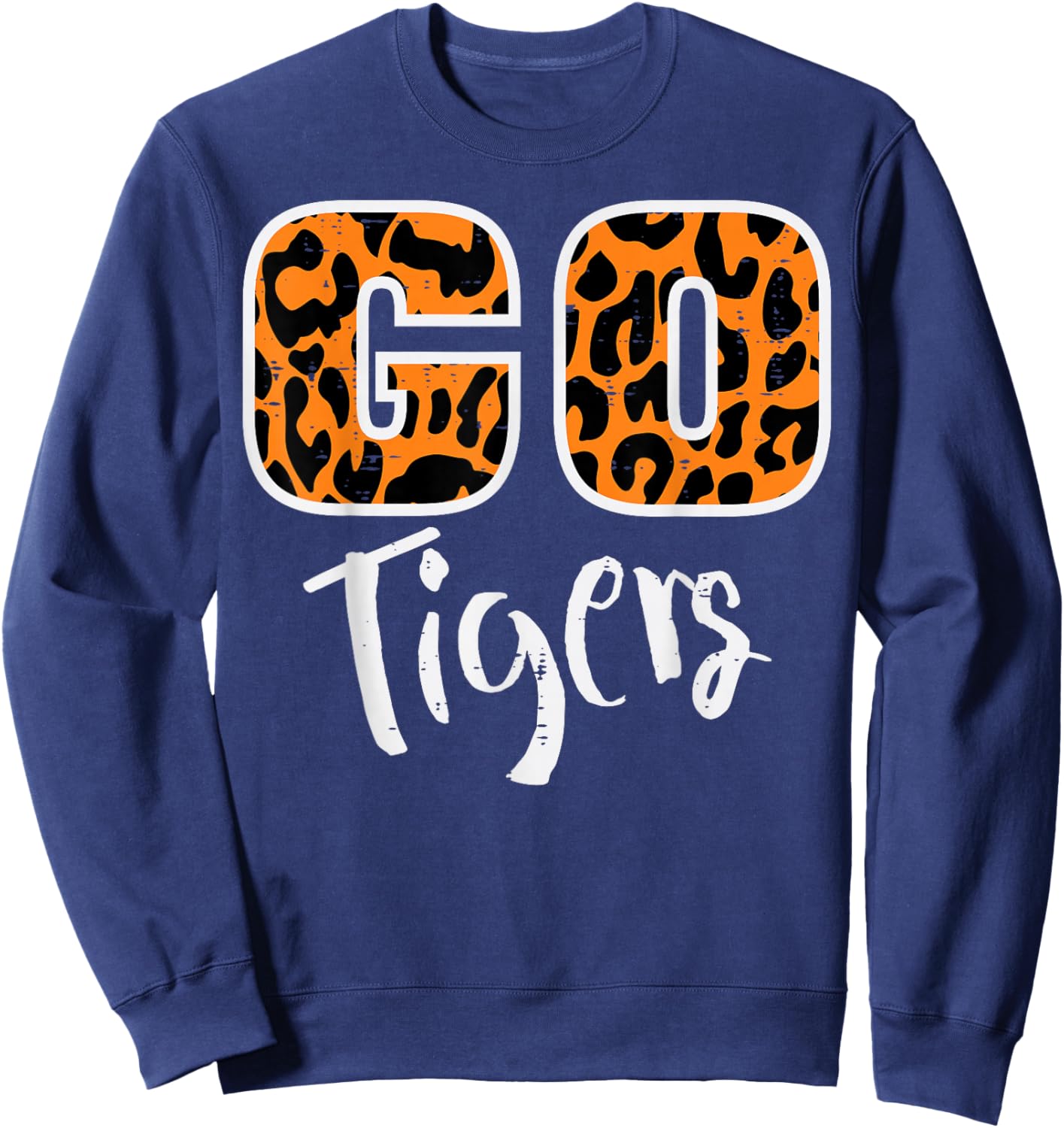 Go Tiger Men Women Kids Girls Youth Boys Teen Sweatshirt - Sweatshirt | Navy