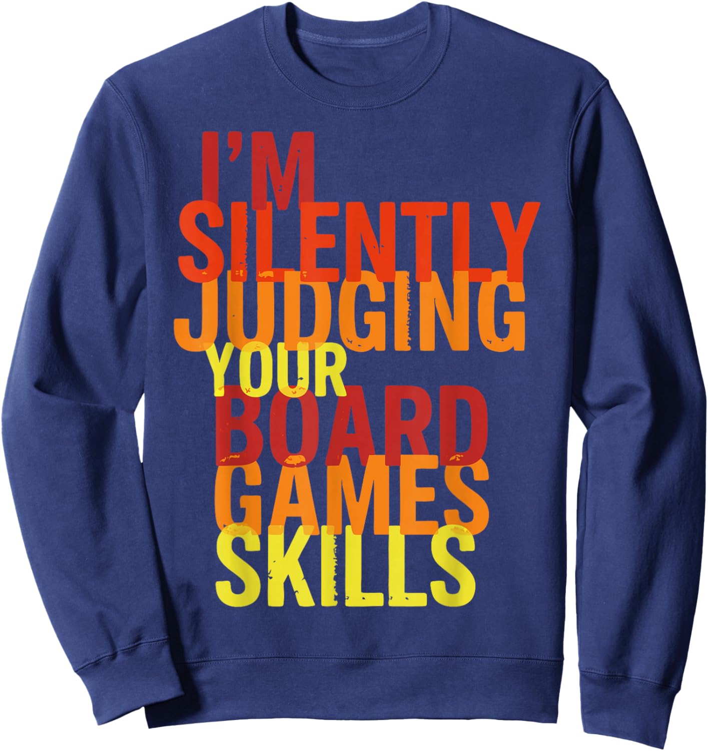Funny Tabletop Board Gamer Sweatshirt - Sweatshirt | Navy
