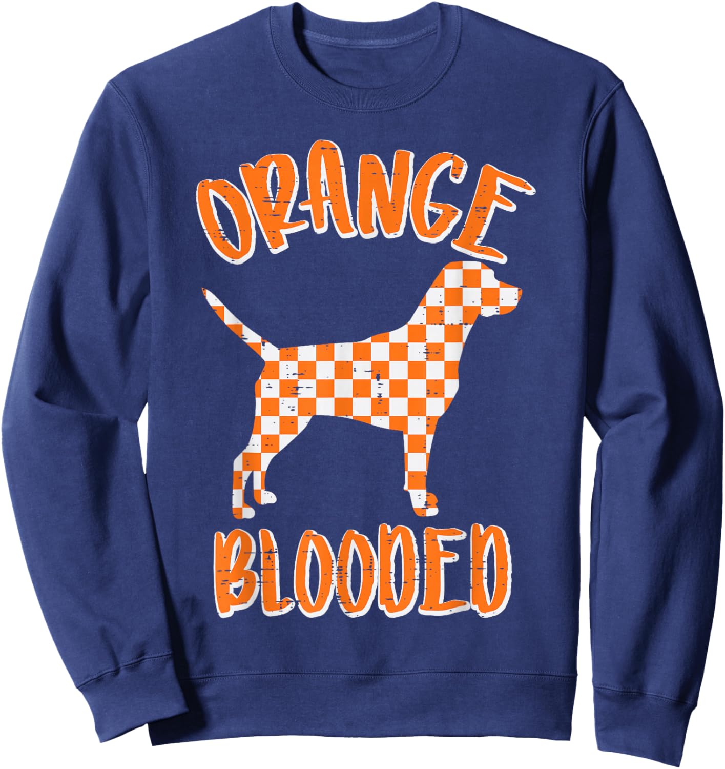 Tennessee Dog Girls Youth Teen Kids Boys Men Women Sweatshirt - Sweatshirt | Navy