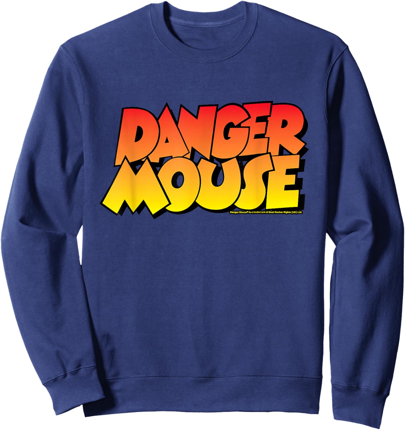 Danger Mouse Classic Logo Retro Sweatshirt - Sweatshirt | Navy